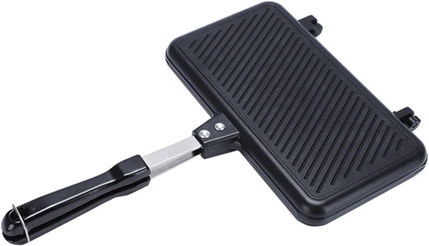 Gas Non-Stick Sandwich Maker Sandwich Maker Aluminium Alloy Mould Grill Frying Pan image number 1