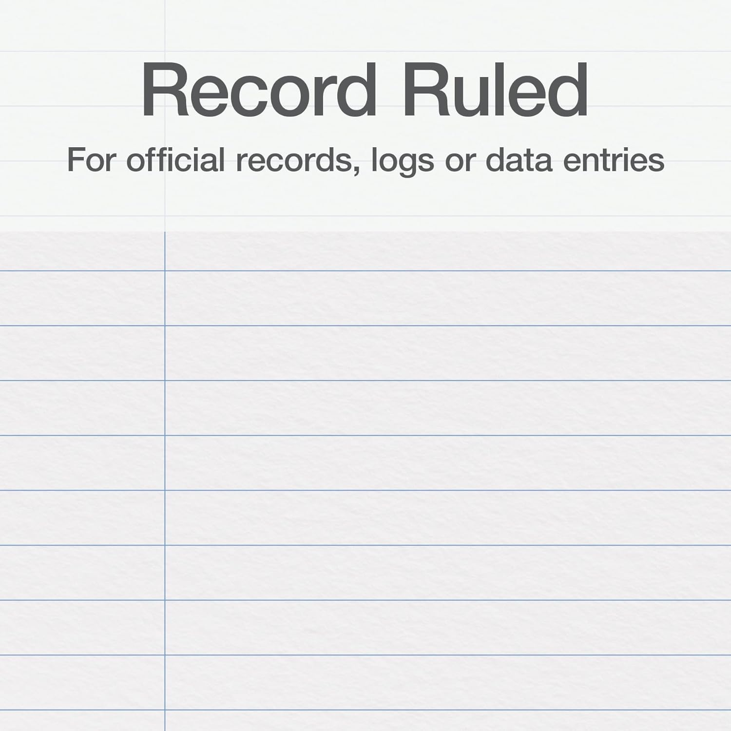 Boorum & Pease Record Book, Record Ruled, 10-3/8" X 8-1/8" Size, 300 Pages (21-300-R)