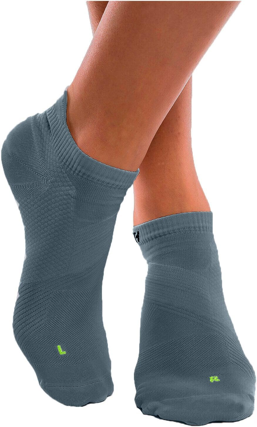 Compression Socks, Low Cut, No Show Ankle Tab, Ultra Light Plantar Fasciitis, Foot Pain Sock Relief with Arch & Heel Support for Men & Women image number 3