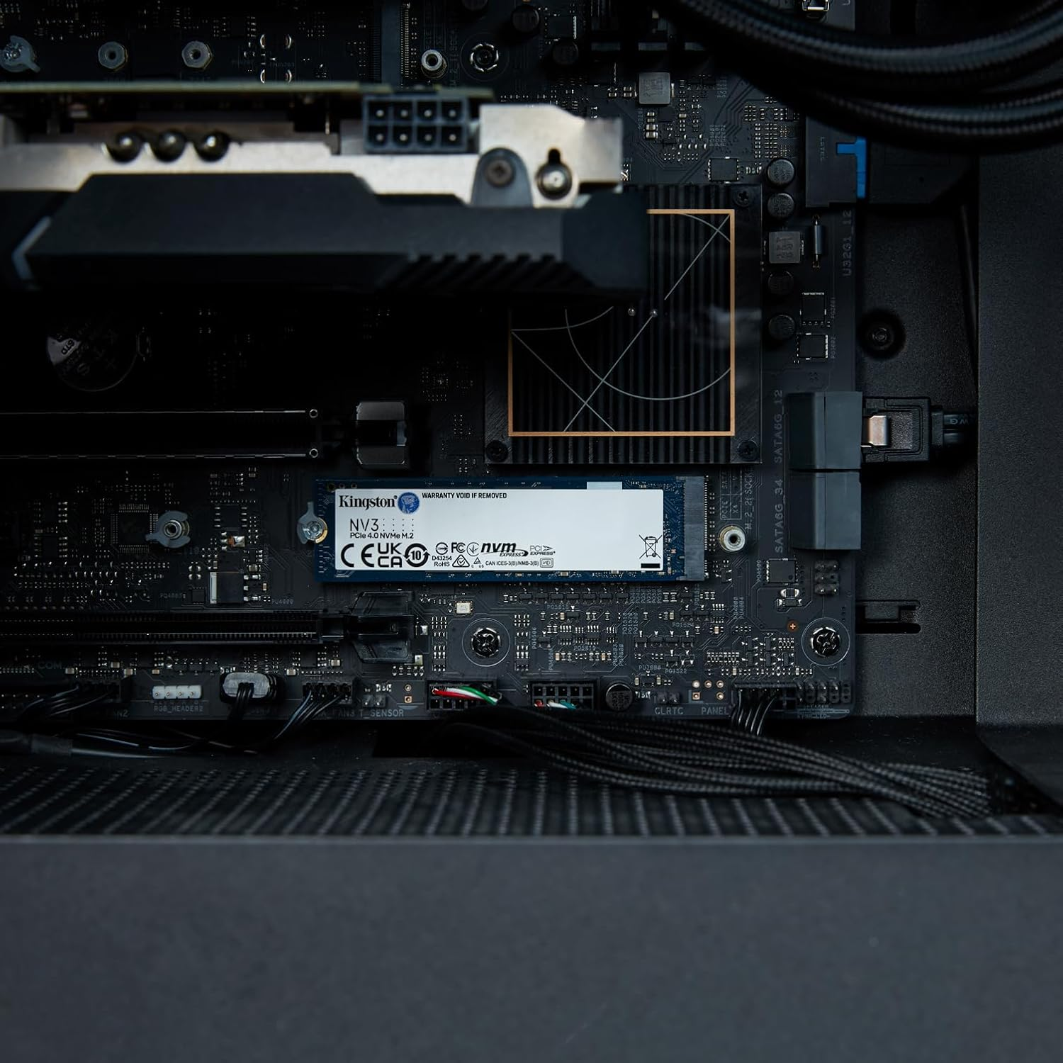 Kingston NV3 Pcie 4.0 Nvme M.2 SSD 1000G(1TB), SNV3S/1000G, Upto 6,000Mb/S image number 6