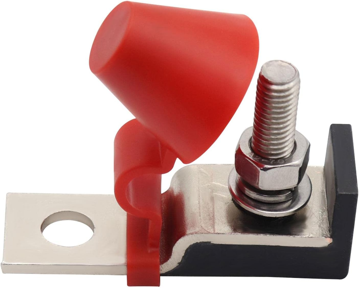 Magideal Mrbf Terminal Fuse Block Kit 5/16" (M8) Single Stud Fuse Mount for RV Truck, 60A - 100A image number 2