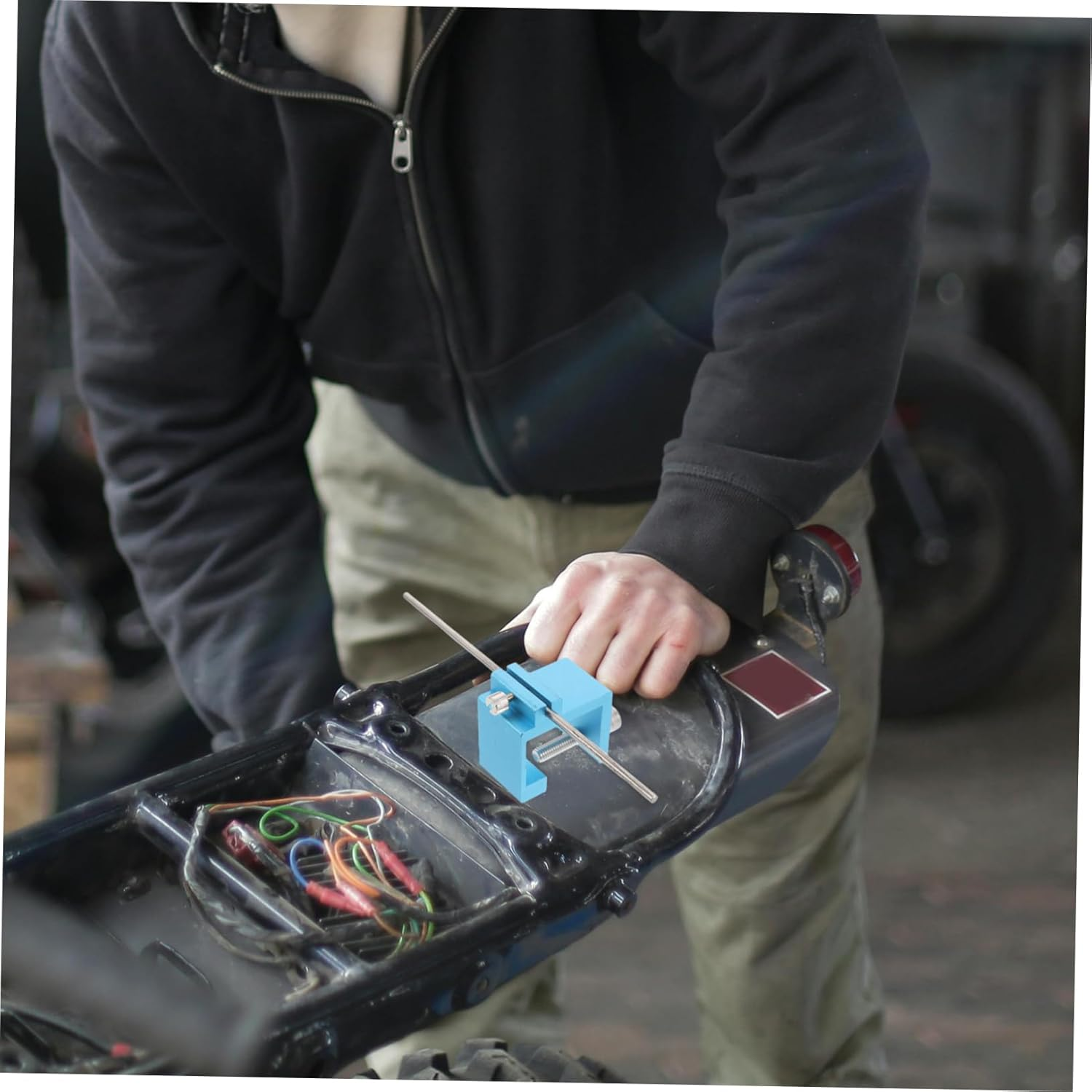 Ciieeo Chain Alignment Device for Motorcycle and Atv Chain Axle Repair Tool Maintenance and Motorcycle Repair Equipment image number 3