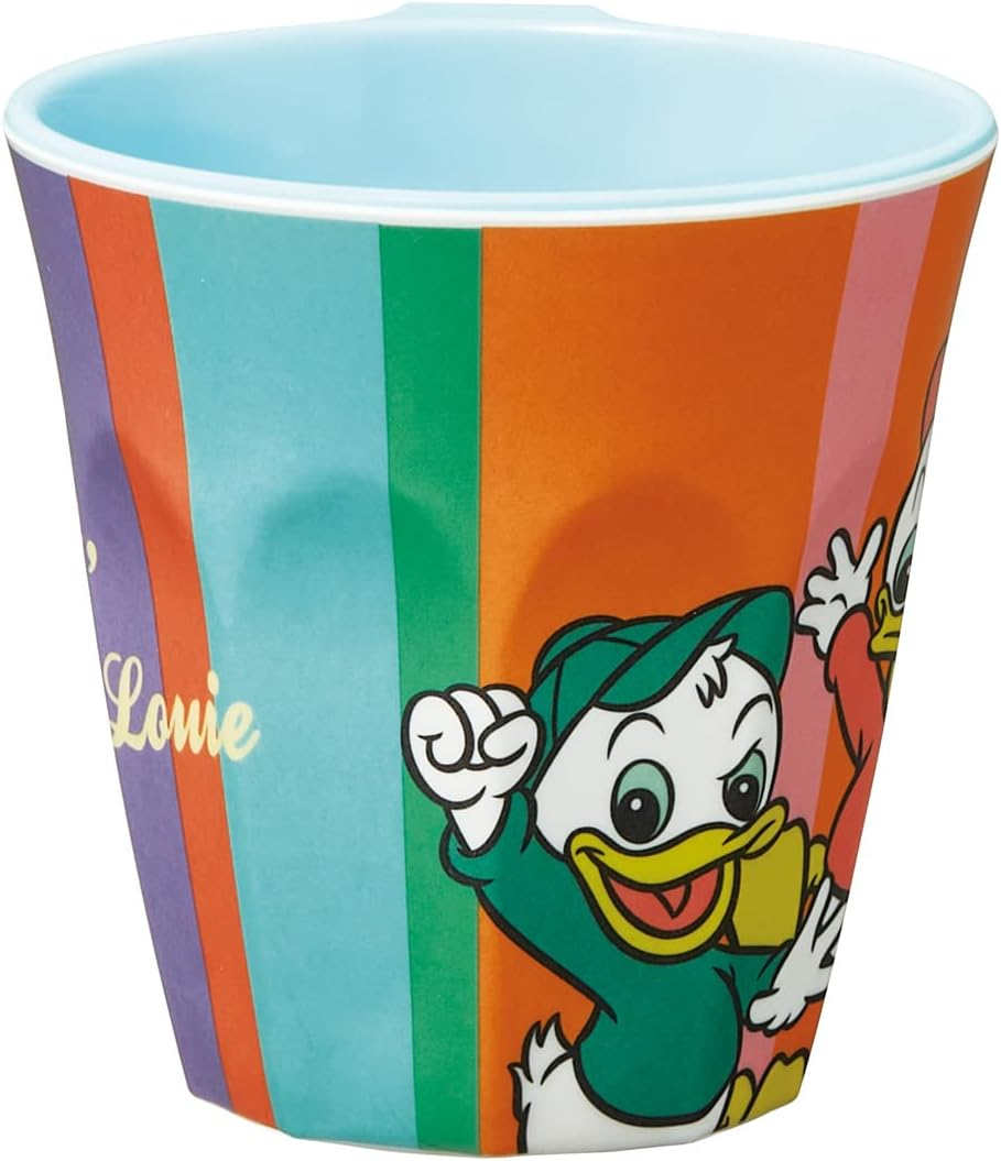 Skater MTH3-A Melamine Tumbler with Handle, 10.1 Fl Oz (300 Ml), Disney Retro Huey image number 3