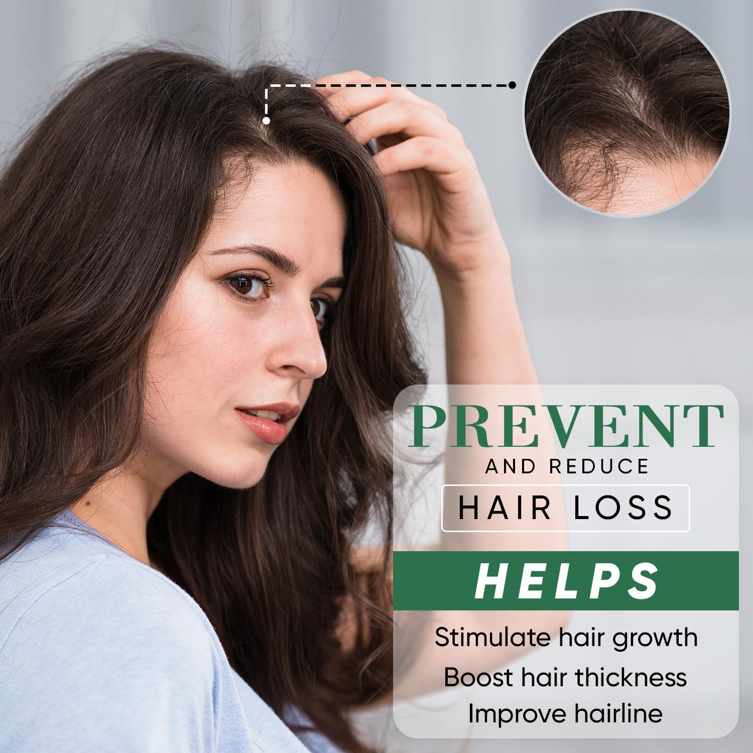 Rosemary Oil for Hair Growth - Essential Oils Rosemary Hair Oil Essential Oil Diffuser | Massage Oil Hair Growth Oil | Hair Vitamins Rosemary Essential Oil | Eyelash & Cuticle Kit 5 Pairs | 100Ml image number 6