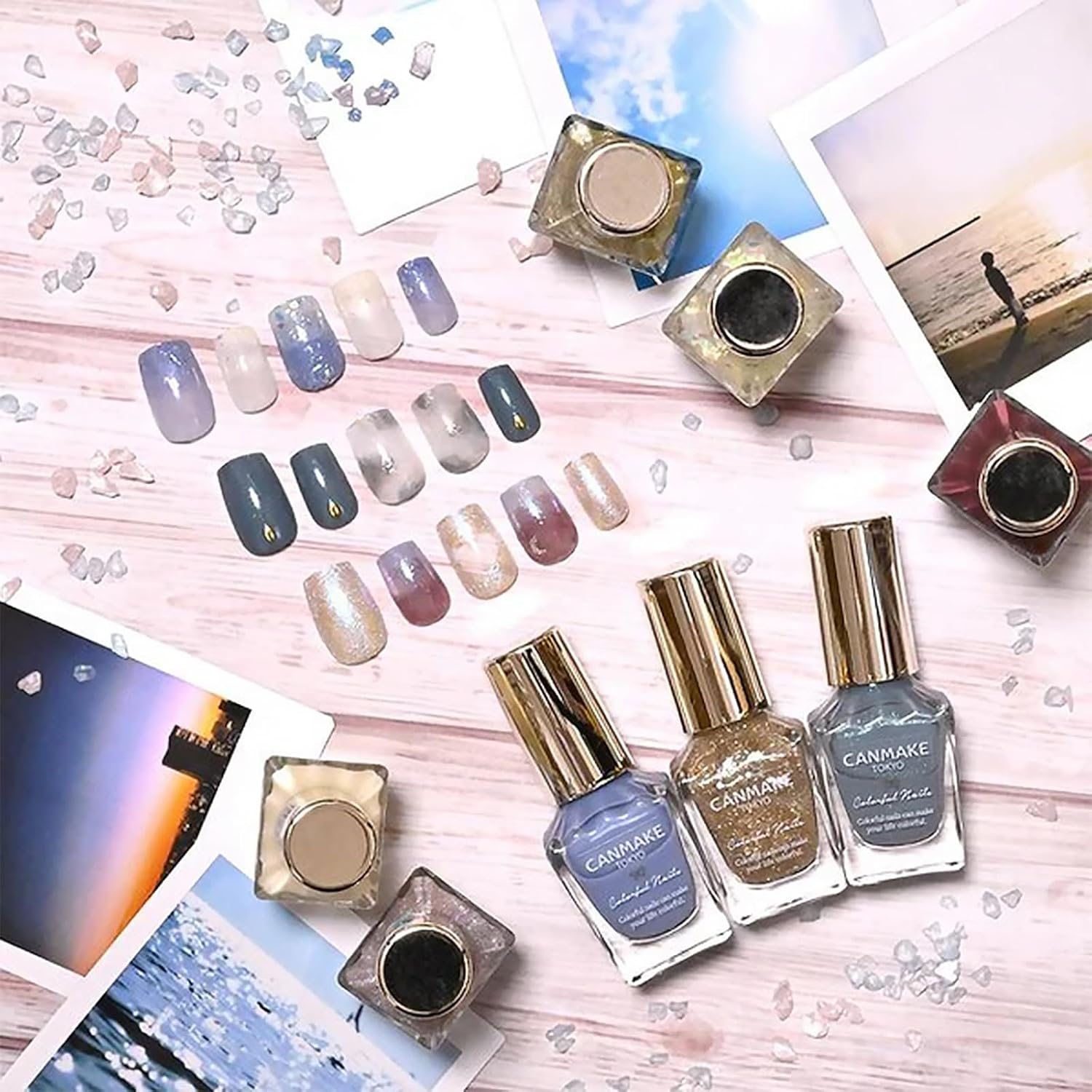 Canmake Colorful Nails N20 Golden Bijou image number 5