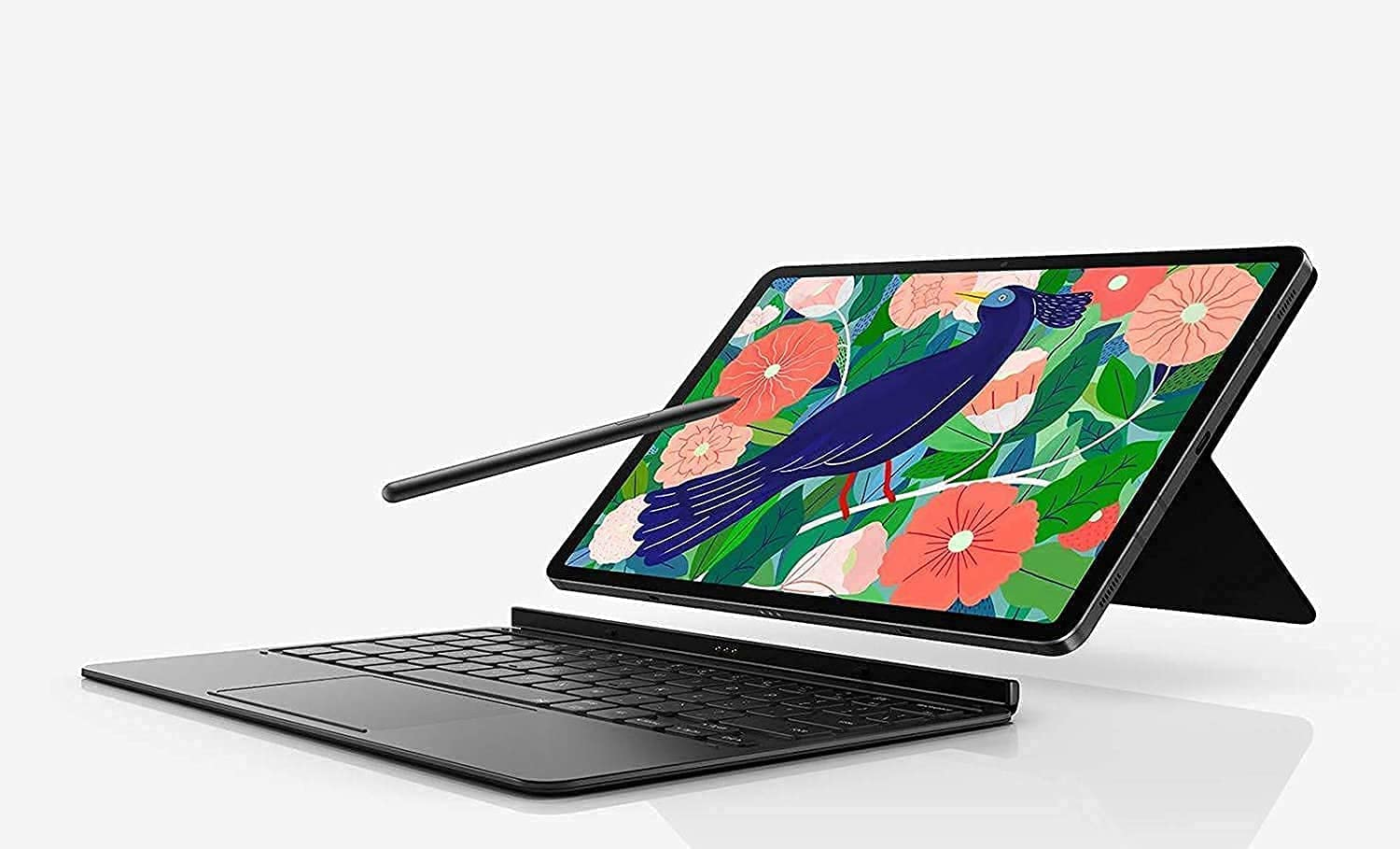 Galaxy Tab S7 Pen Replacement Pointer Stylus Pen for Samsung Galaxy Tab S7,Tab S7+ Plus,Tab S7 FE S Pen Stylus+ Tips/Nibs (Black Pen)