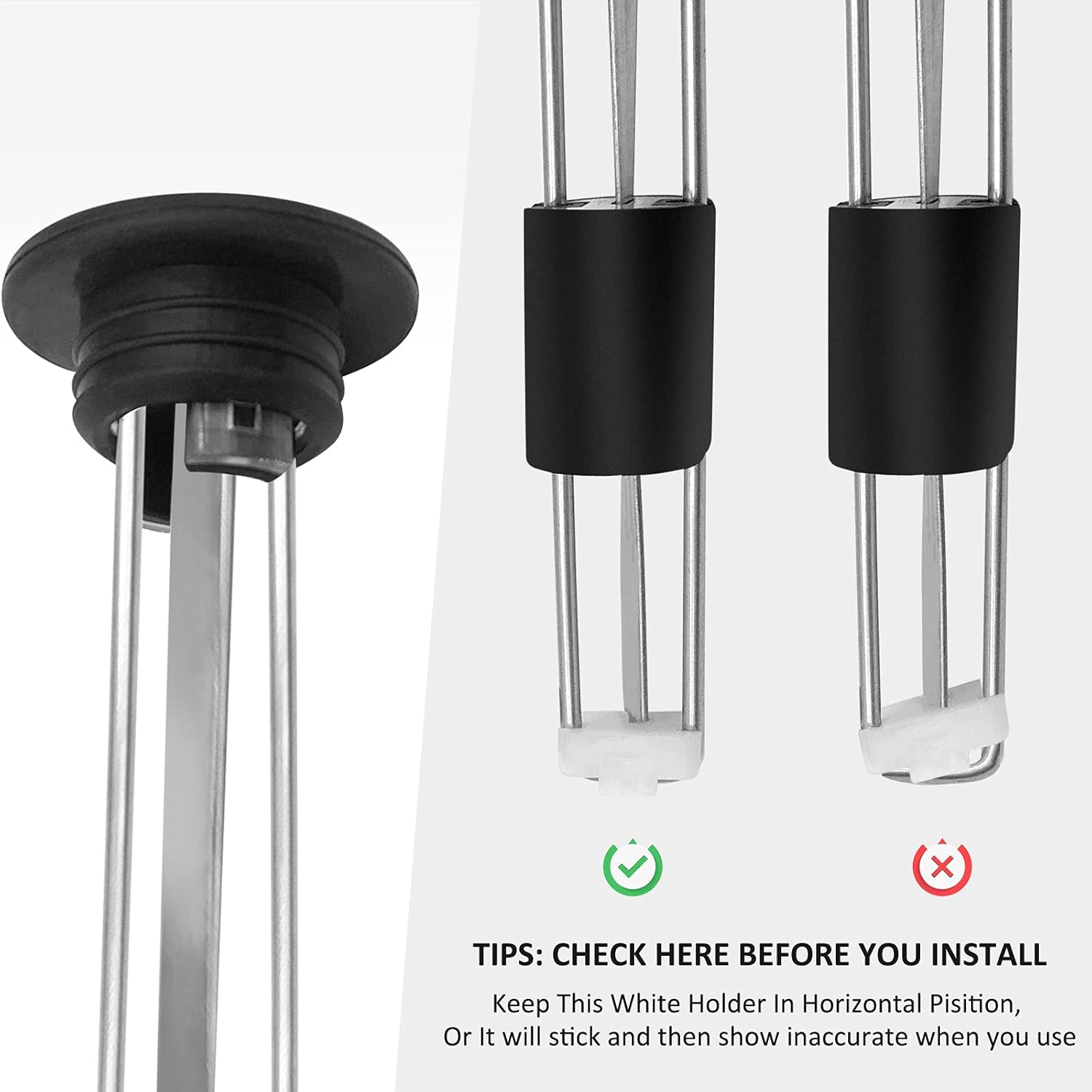Fuel Gas Tank Level Gauge Meter for Yamaha Big Bear 400 Grizzly 600 Kodiak 400 YFM400 YFM600 (OEM# 4SH-24260-11-00 4SH-24261-00-00) image number 2