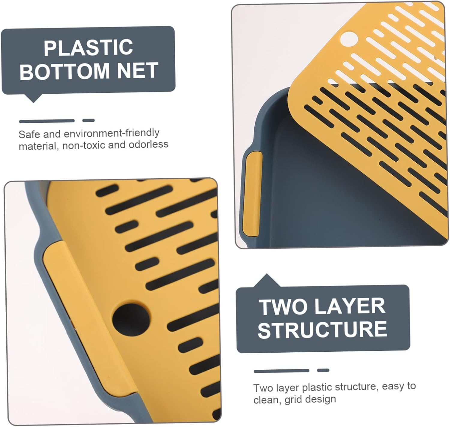 BUGUUYO Litter Box Hamster Litter Pet Toilet for Small Animals Easy to Supplies image number 6