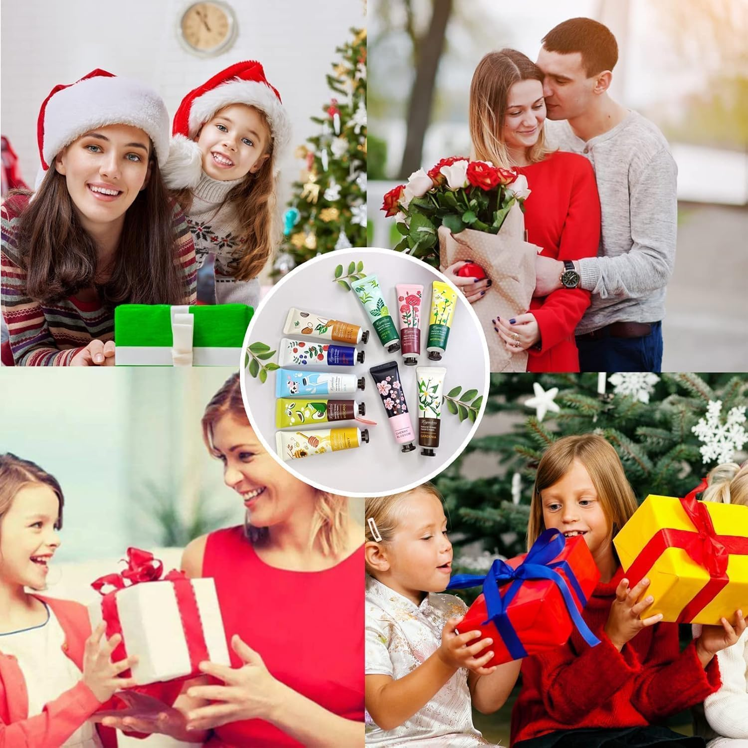 10Pack Hand Cream Set，Natural Botanical Moisturizing Hand Care Cream Gift Set，Mini Hand Lotion for Women，Mothers Day Gifts image number 5