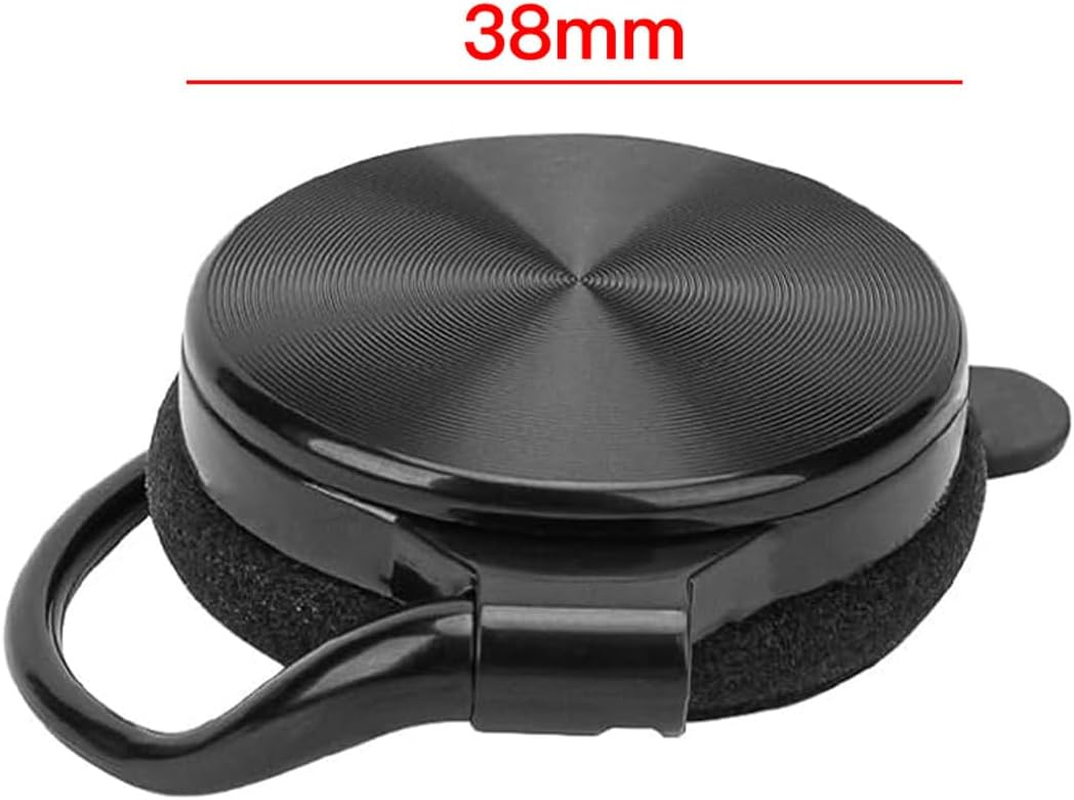 Laroal Wired Clip on Ear Headphones,Portable On-Ear Headphones with Microphone and Call Controller for Desktop Computer (3.5Mm Dual Interface) image number 6