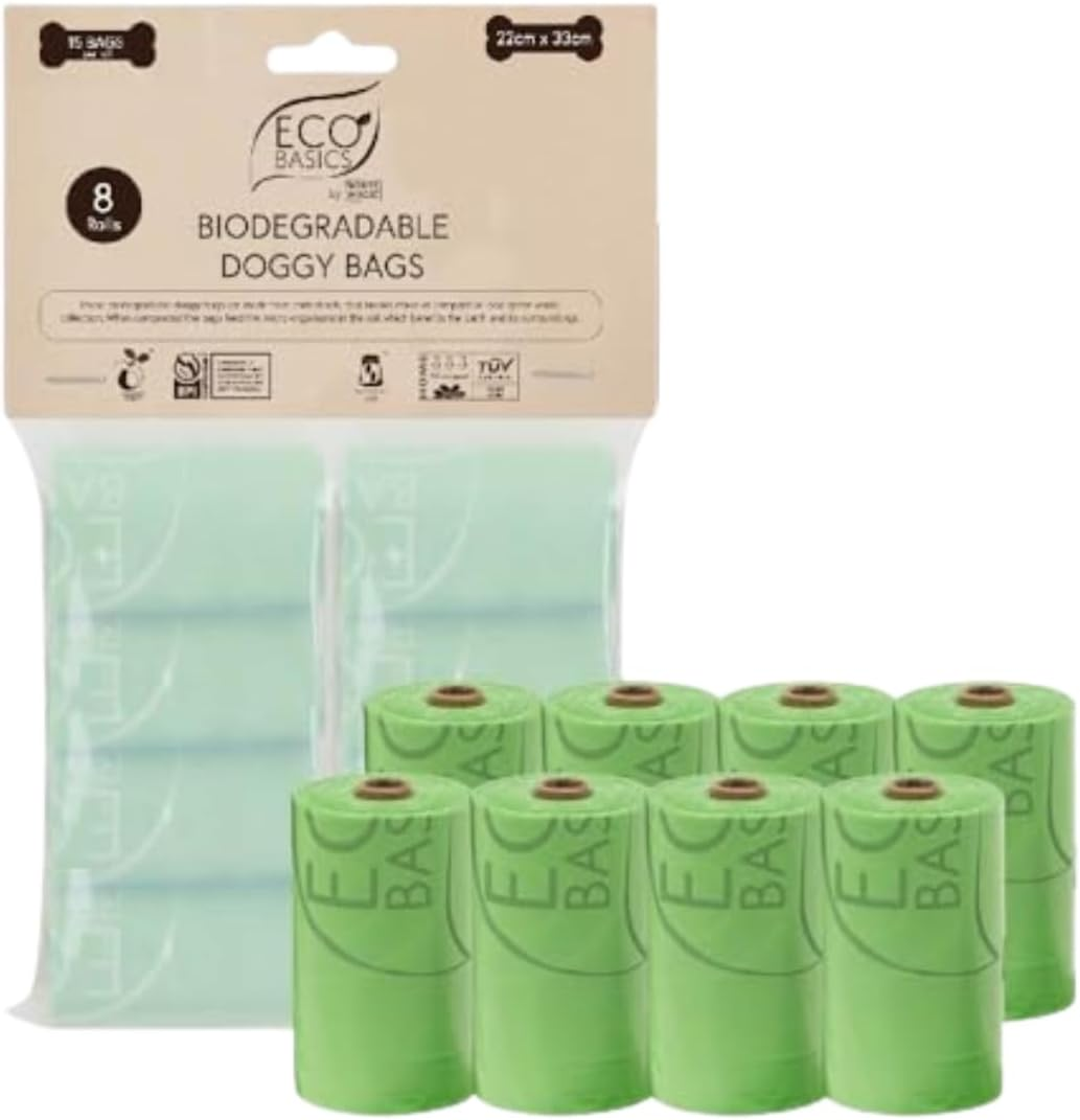 Eco Basics White Magic Biodegradable Doggy Bags (8 Rolls) image number 5