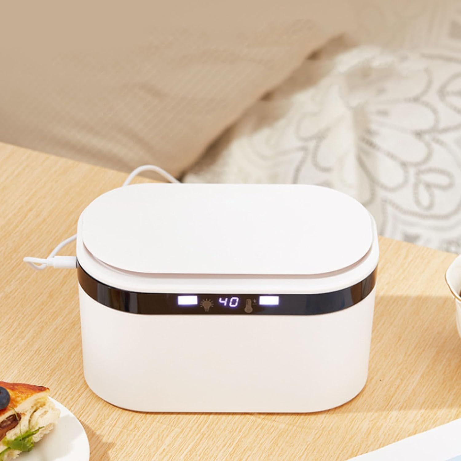 Baby Wipe Warmer with Night Light, Wipe Warmer and Baby Wet Wipes Dispenser, Portable Baby Wipe Warmer and Dispenser