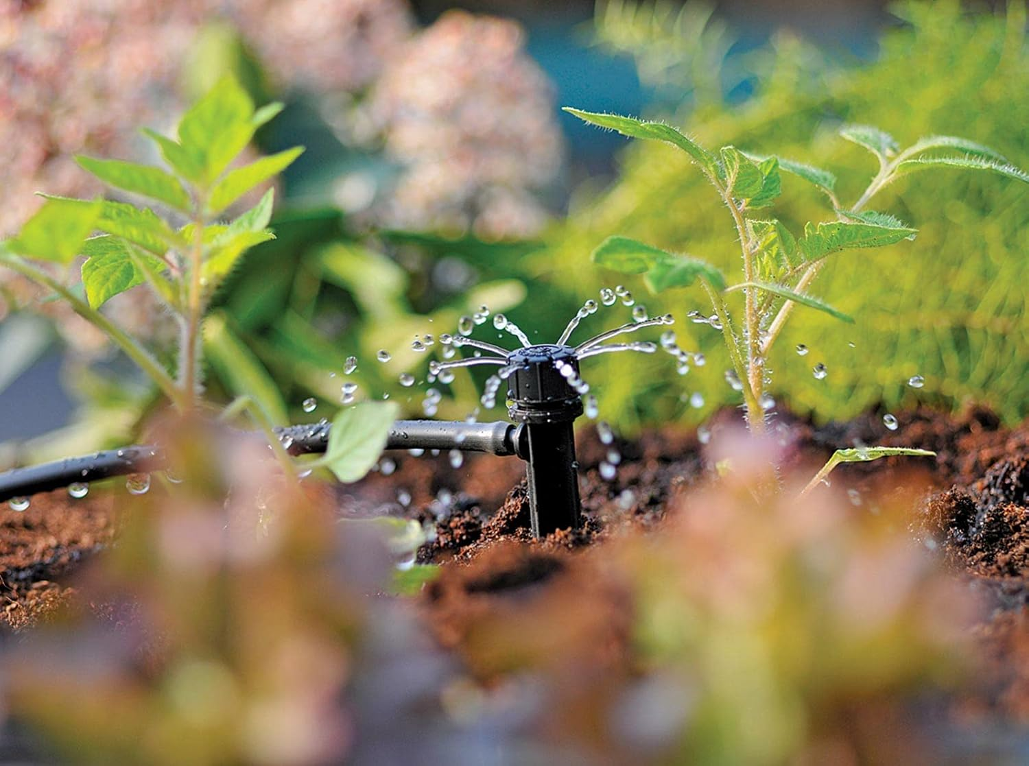 Hozelock End of Line Spike Adjustable Sprinkler 12-Pieces image number 3