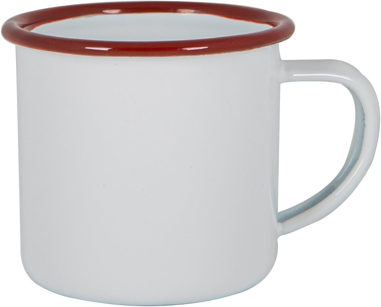 Argon Tableware Espresso Cups - 130Ml - Pack of 6 - Red Small Metal Insulated Coffee Mugs Lightweight Camping Cups for Drinking Tea, Hot Chocolate, Coffee - Black image number 2