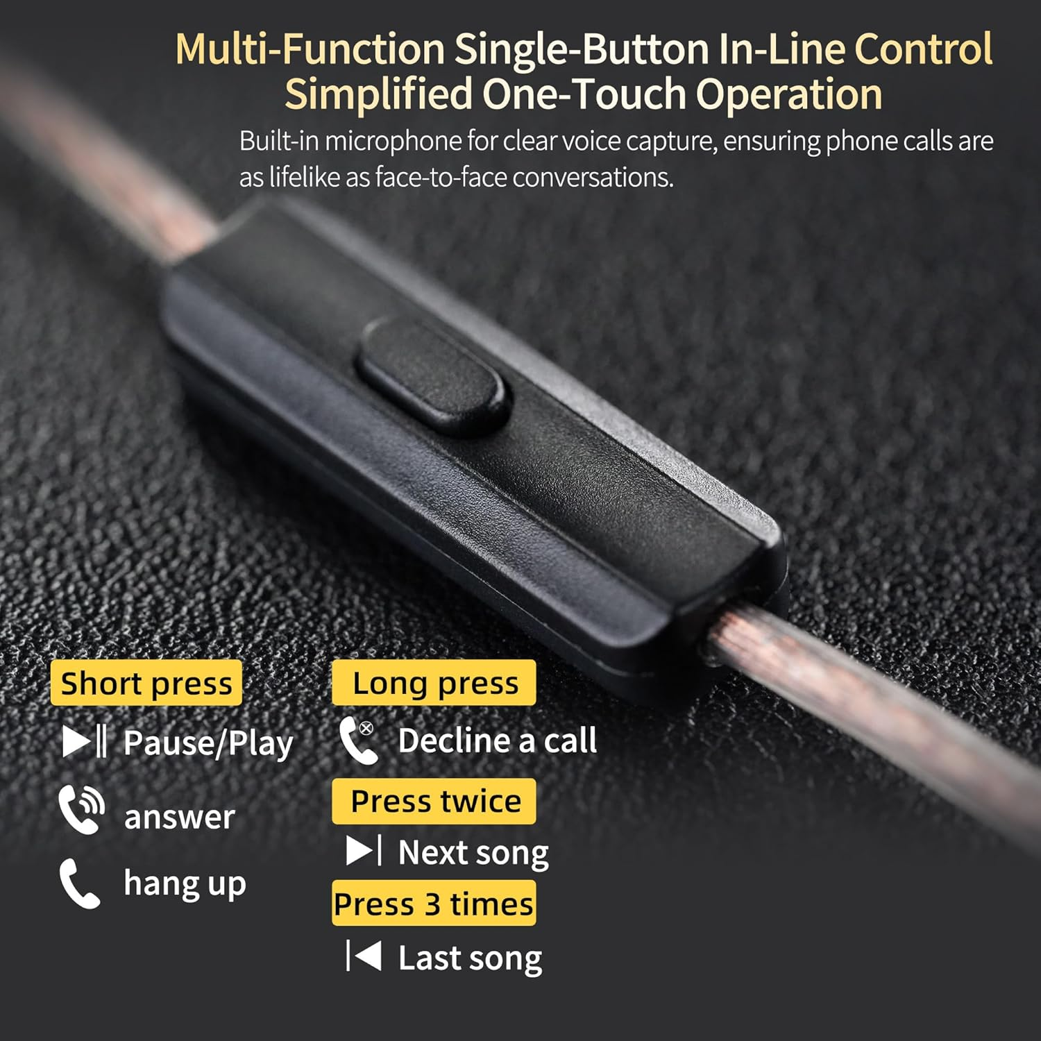 Keephifi KZ EDX Lite Wired Headphones Super Bass, KZ IEM, Detachable Cable, In-Ear Monitor Hifi for Audiophile, Professional Quality OFC Cable image number 5