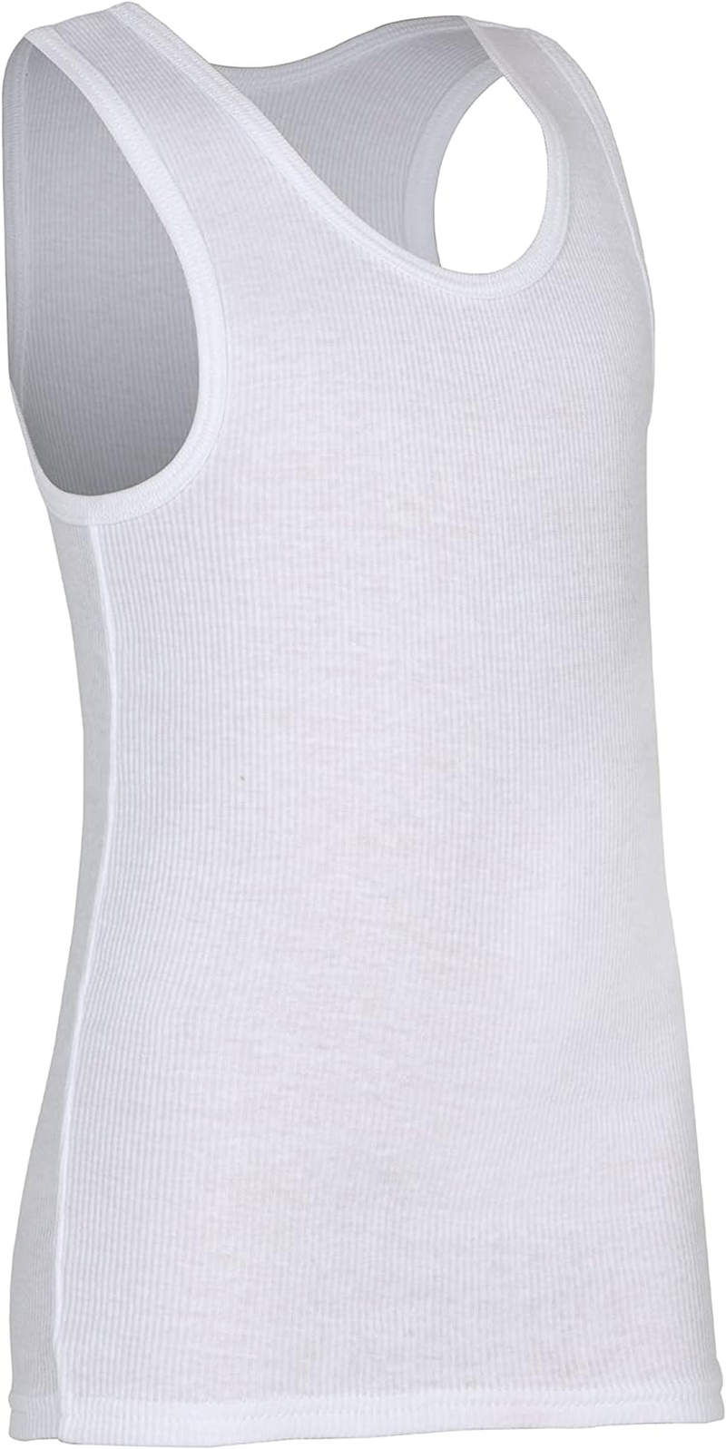 Fruit of the Loom Boys 7P51BTG Cotton A-Shirt (Pack of 7) Underwear - White image number 1