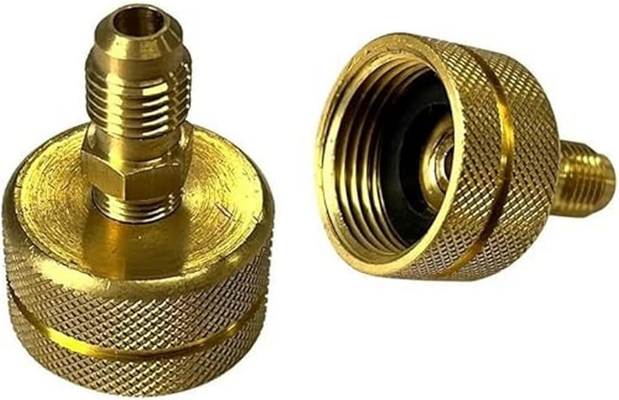 1/4 Inch MSAE X 3/4 Inch NPS Refrigerant Cylinder Adapter