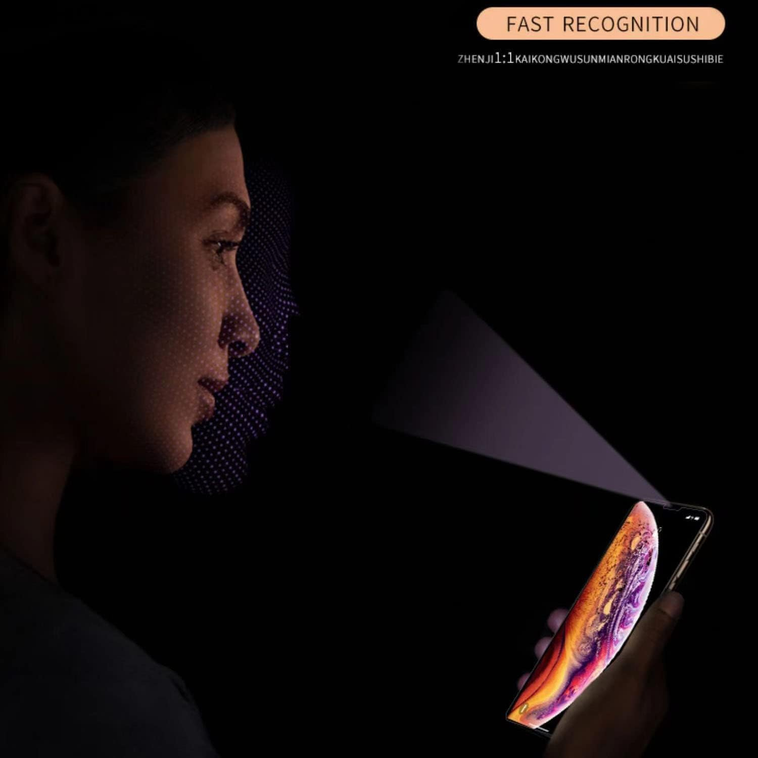 DIEBI 2-Pack Temper Glass Screen Protector for Iphone 16 6.1-Inch, 9H Hardness Crystal Clear Scratch Resistant Easy Installation image number 4