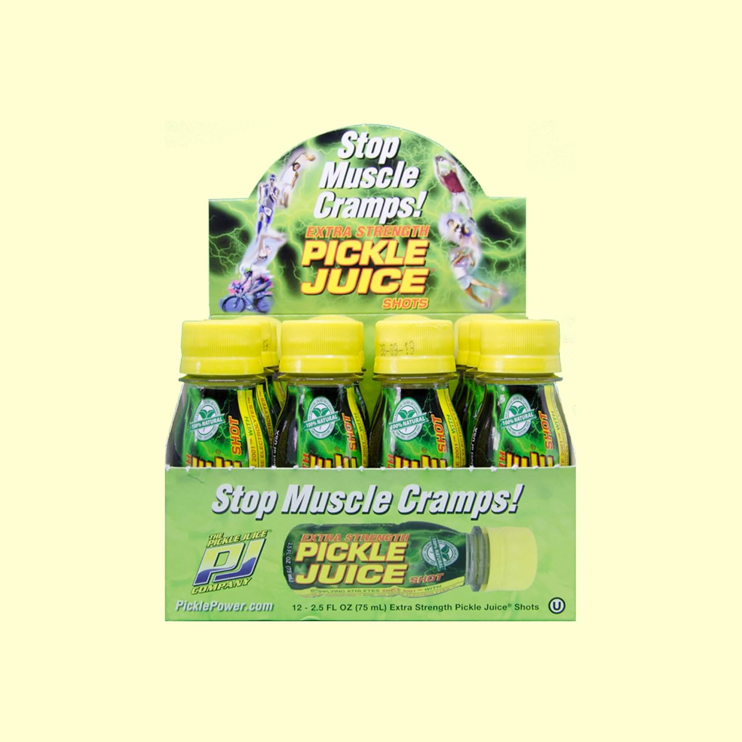 Pickle Juice Extra Strengh Shot 75Ml Pack of 12 image number 2