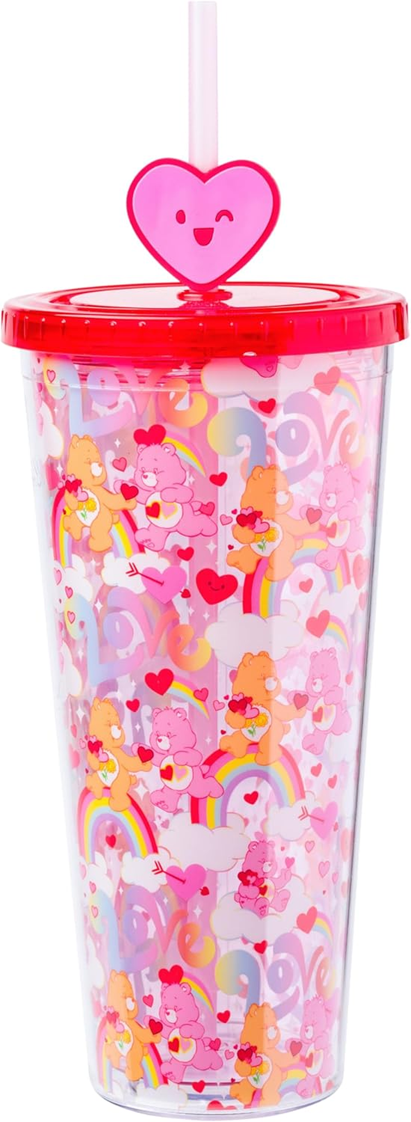 Silver Buffalo Retro Marvel Comics Avengers Double Wall Travel Tumbler with Slide Close Lid Spider-Man, Captain America, Thor, Hulk, and Iron Man, 20 Ounces