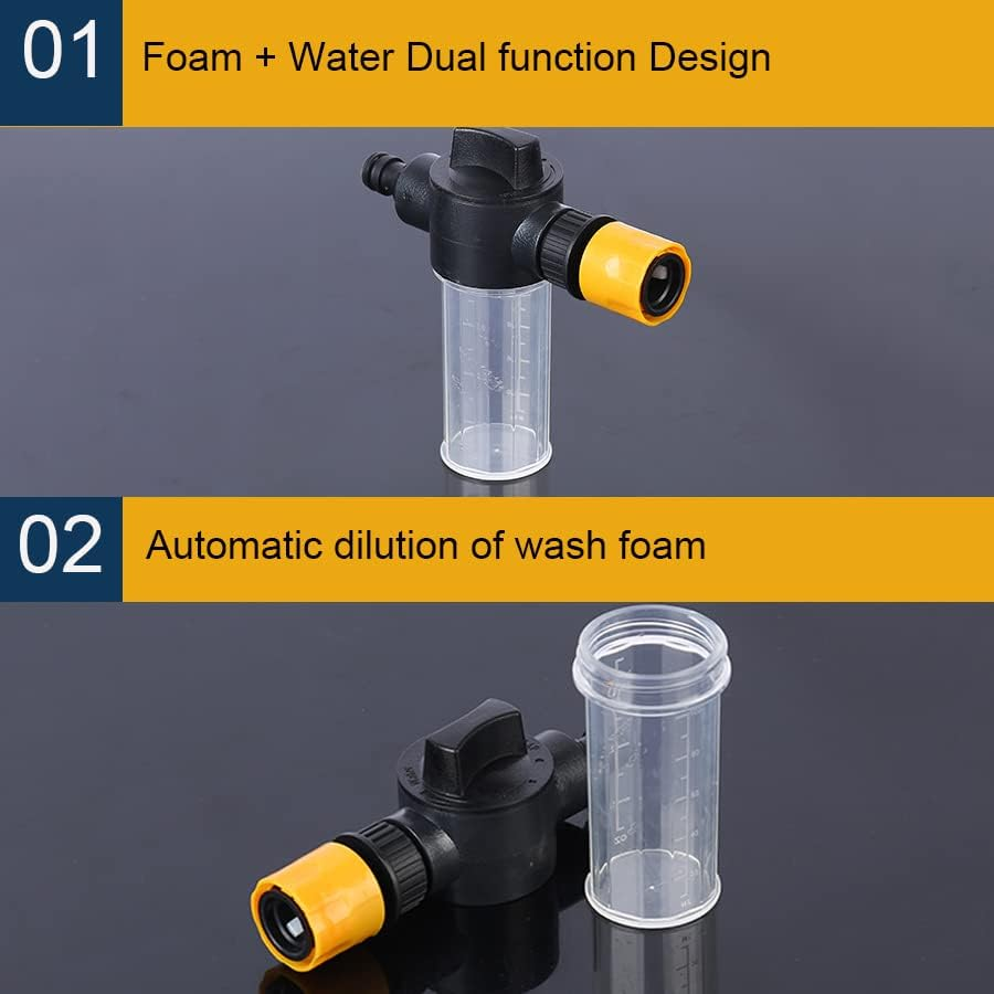 2 Pack Flush Mixer Boat Engine Liquid Flow Valve for Salt Remover,Mixer Applicator to Flush Outboard and Inboard Engines Connects with Garden Hose, Spray Nozzle, Engine Flusher image number 1