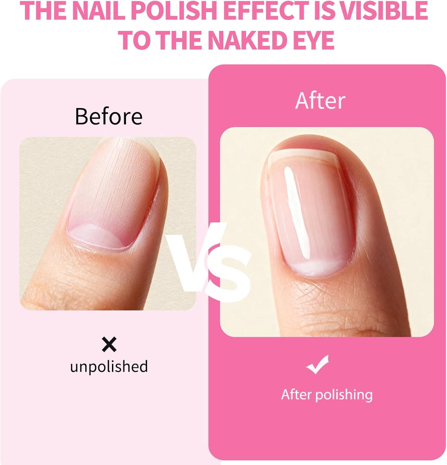 Teccfly 4-Way Nail Buffer Block,4 Pcs Professional Nail File and Polisher,Nail Shine Buffers Blocks Files for Natural and Acrylic Nails,Fingernail File,120/240/600/3000 Grit for Buffing Shinning image number 4