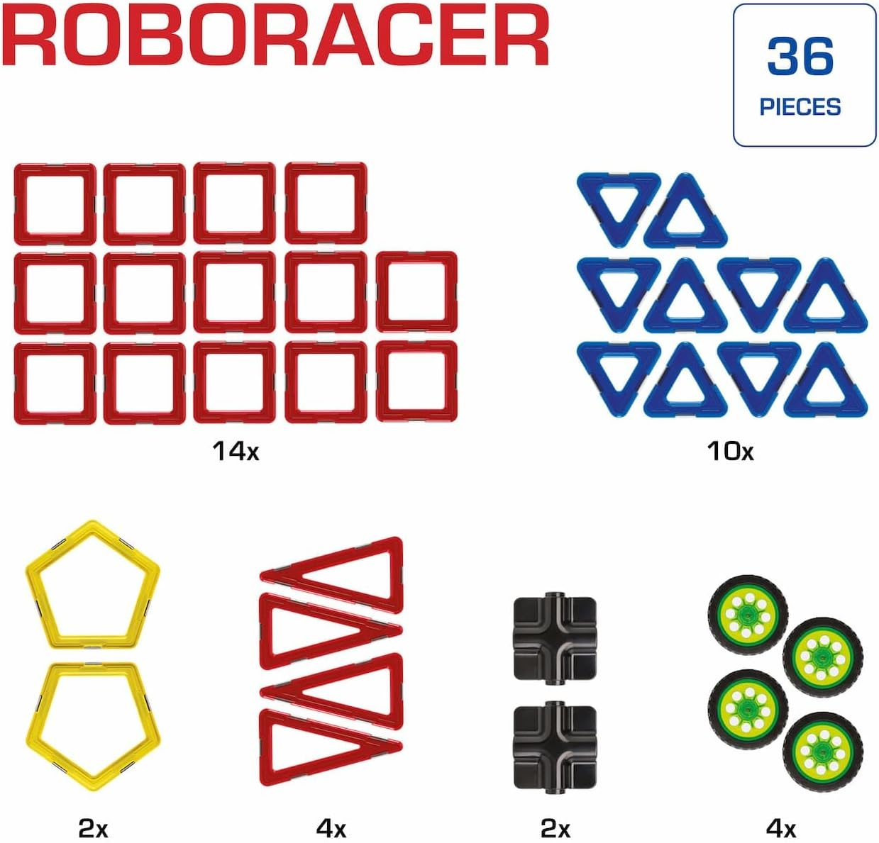 Geosmart GEO 216 Construction Toy, Multicolor