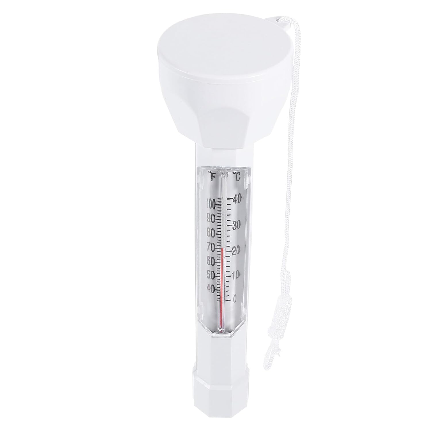 COHEALI Floating Pool Thermometer Temperature Measuring Tool for Pools Baths Ponds Lightweight Gauge Accurate Water Temperature Reader image number 6