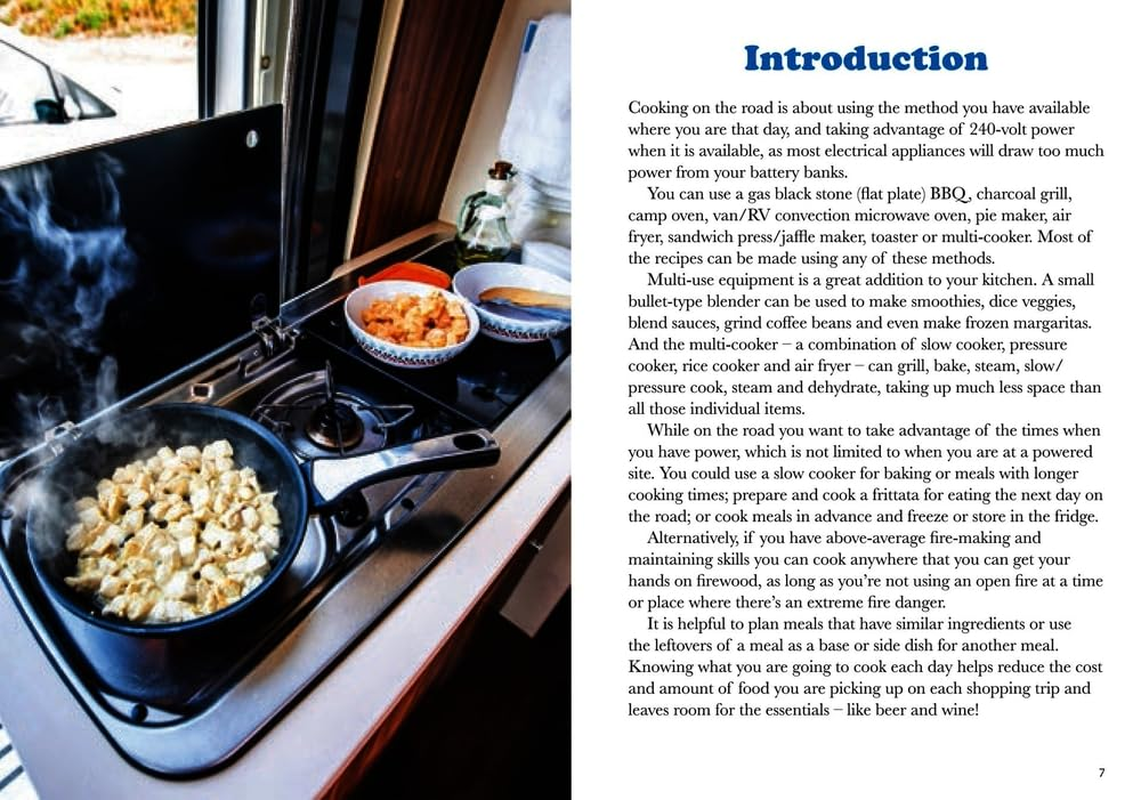 The Nomads Guide to Cooking on the Road: Easy, Budget-Friendly Dishes to Cook While Travelling in Your RV or Van or at the Camping or Caravan Site image number 2