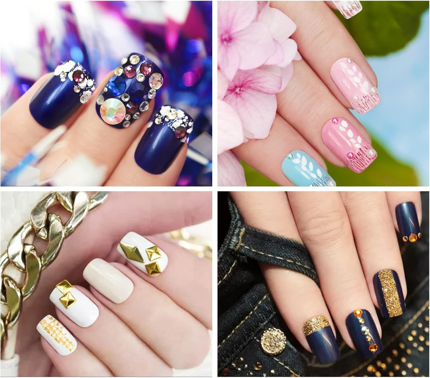 RAYWE 1PC Dual-Ended Nail Rhinestone Picker Silicone Tip Pencil Pick up Applicator Dual Tips Tip Dotting Pen Beads Gems Crystals Studs Picker with Acrylic Handle Manicure Nail Art Tool image number 5