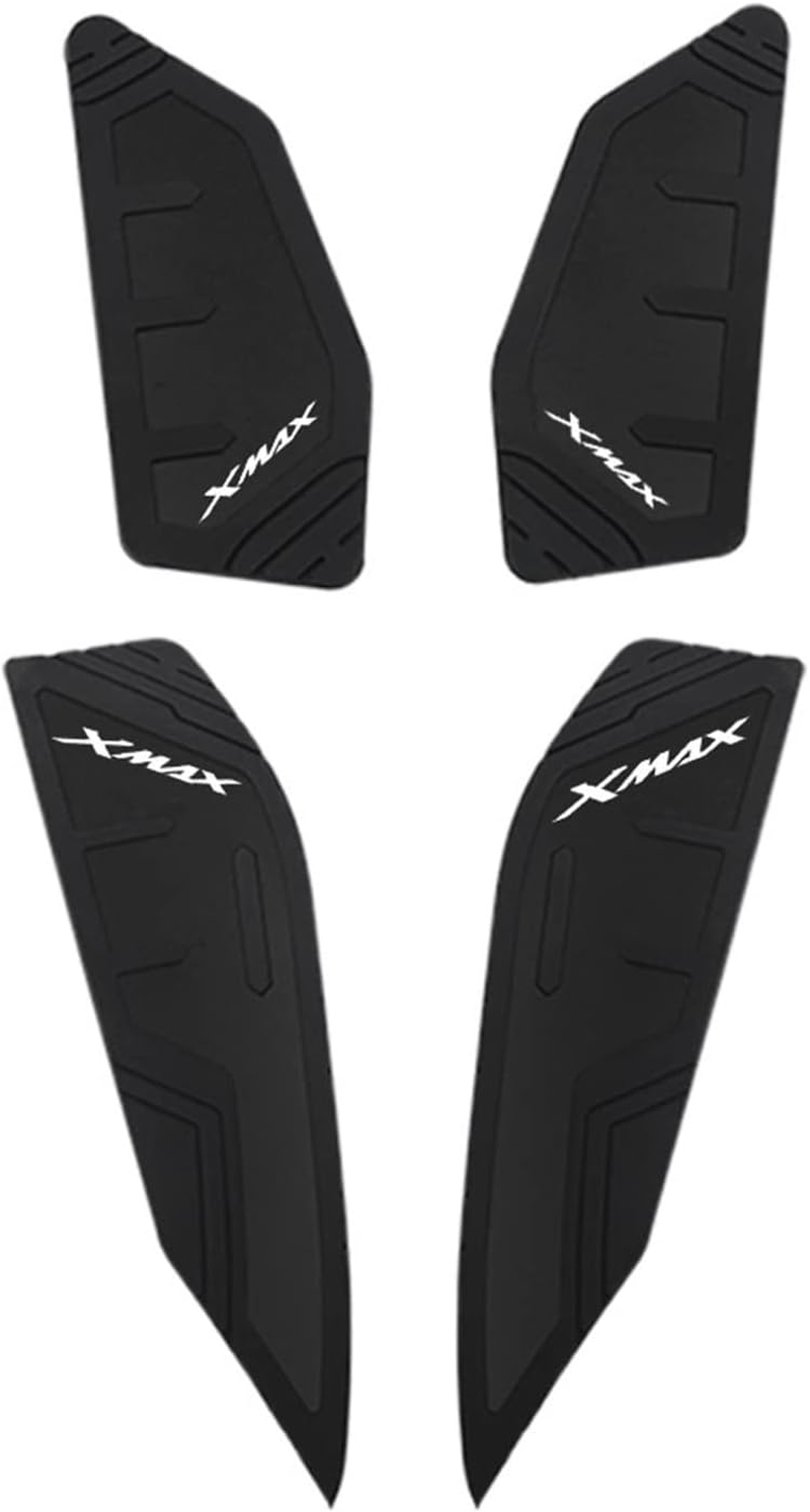 XINMINGYUE Fit for XMAX 400 XMAX 300 X-MAX 250 2019-2022 Footrest Non Slip Foot Pedal Pad Footboard Step Footpad Anti-Slip Footboard(Red)