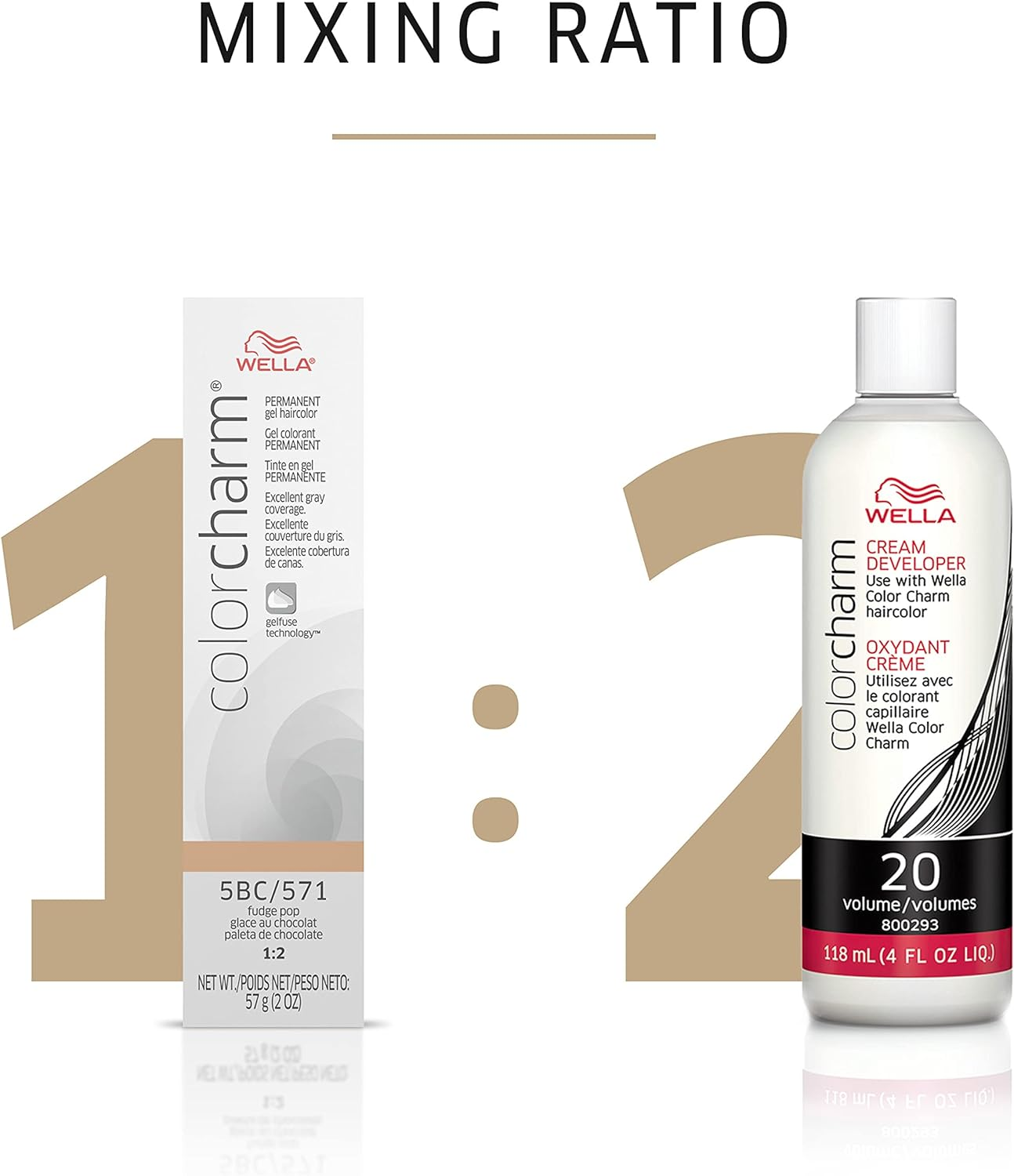 WELLA Colorcharm Developers, for Optimal Gray Blending and Rich, Multi-Dimensional End Results image number 3