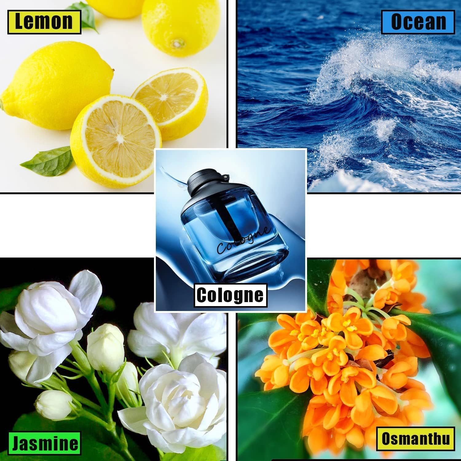 20 Pack Car Air Vent Clip Freshener Refills Solid Fragrance Replacement Pads, Long Lasting Air Freshener for Car Accessories for Women Men (Ocean) - Lemon image number 4