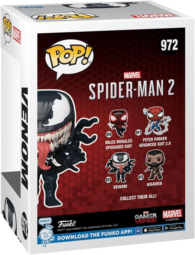 FUNKO POP! Games: Spider-Man 2 - Venom image number 3
