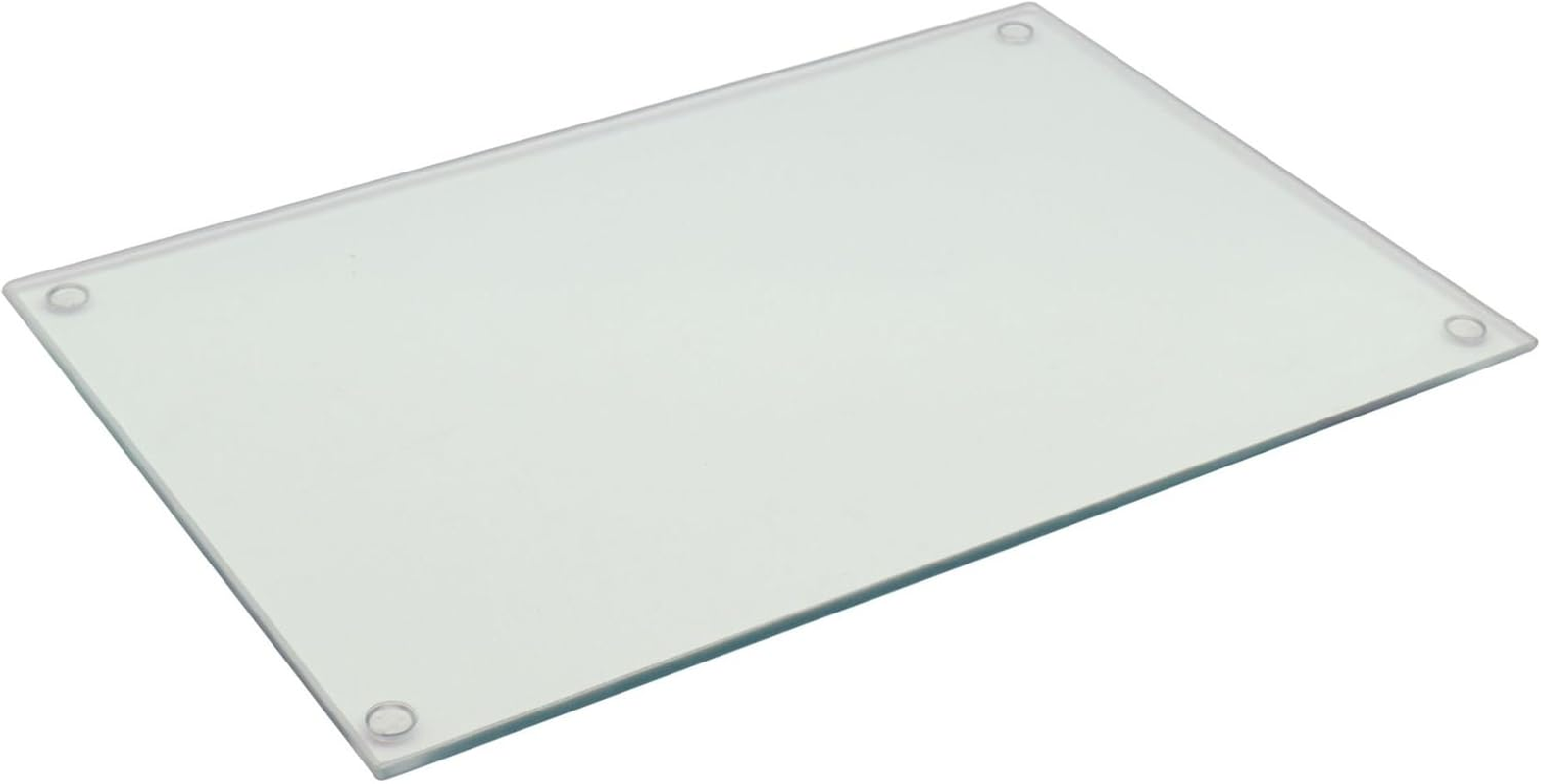 Harbour Housewares Rectangle Glass Chopping Board - 30Cm X 20Cm - Clear - 1X Tempered Heat-Resistant Home Kitchen Worktop Saver Hob Cooker Stove Top Surface Protector Cover Cutting Boards image number 5