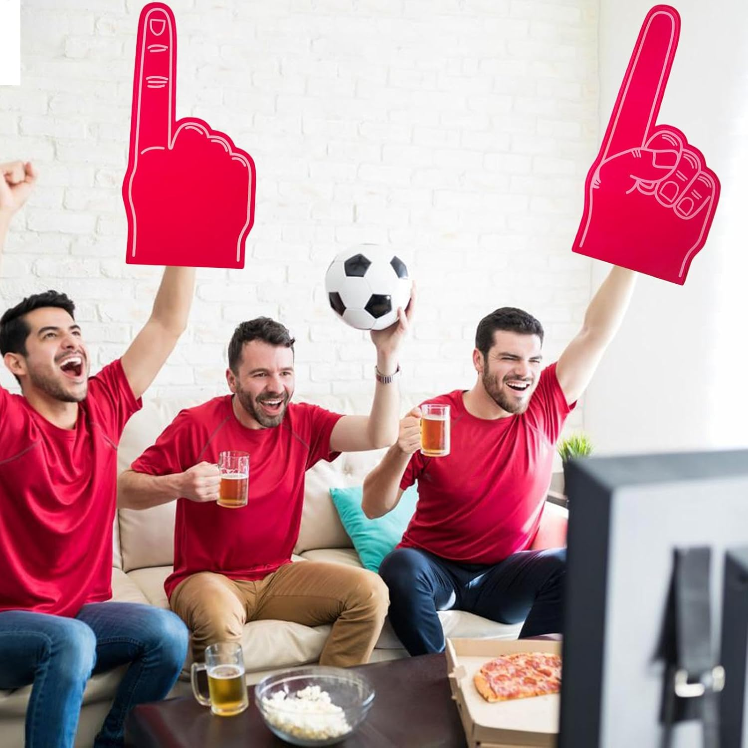 Giant Foam Finger, Giant Foam Hand, Cheer Foam Finger, Gladiators Foam Finger, Large Foam Hand Pointing Finger for Sports Fans, Eva Foam Hand Finger for Sports Events, Cheerleading Competition - Green image number 4