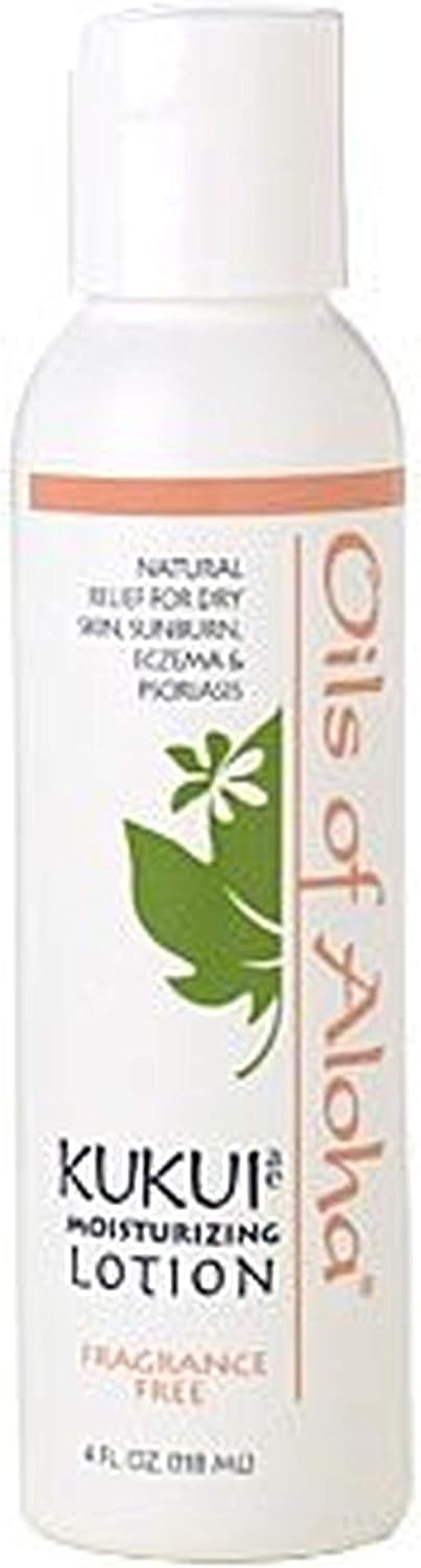 Kukui Moisturizing Lotion (Unscented) by Oils of Aloha - 4Oz.