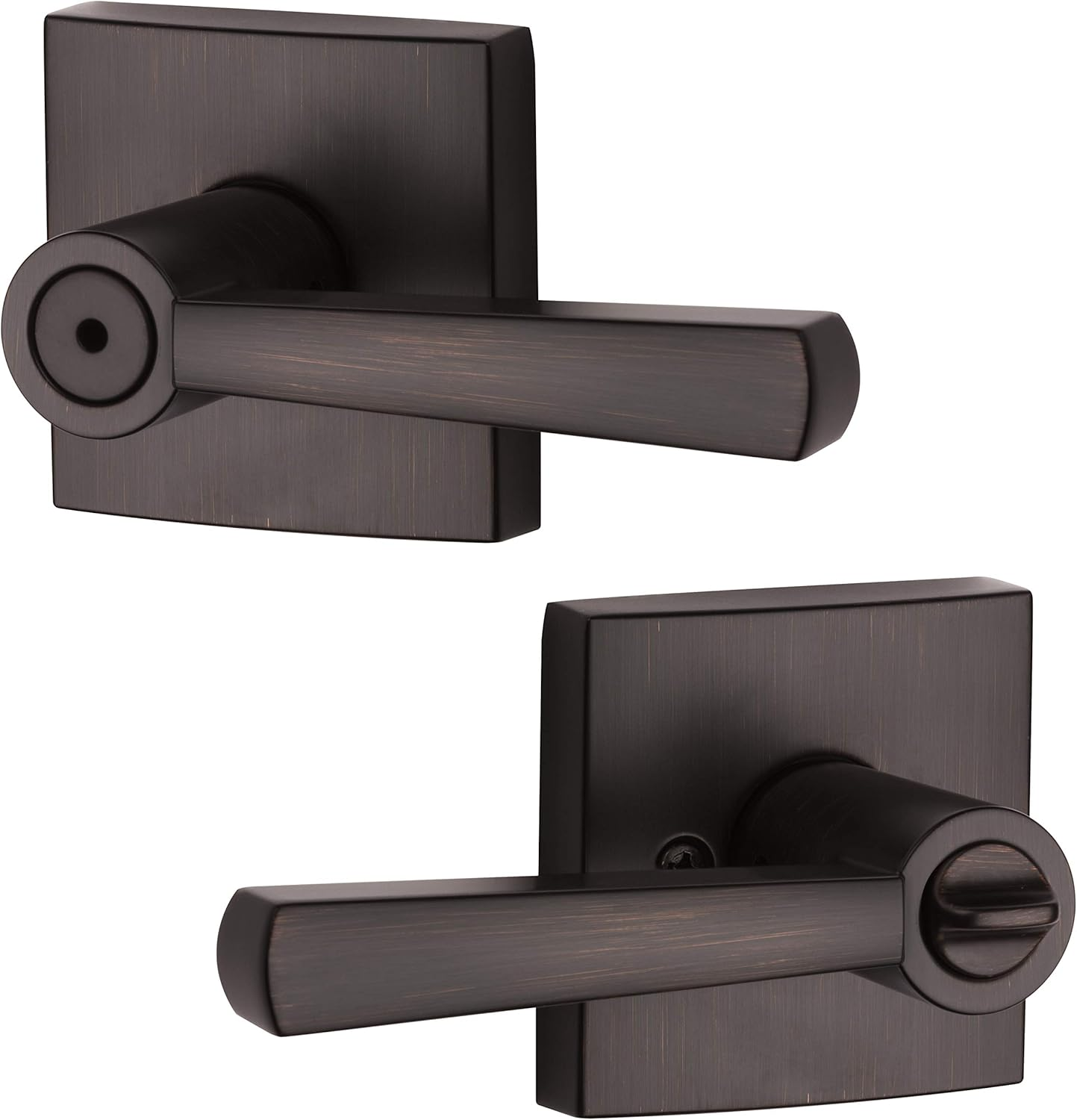 Baldwin 93530-009 353SPL Sqr 11P CP 6AL Lever, Venetian Bronze image number 5