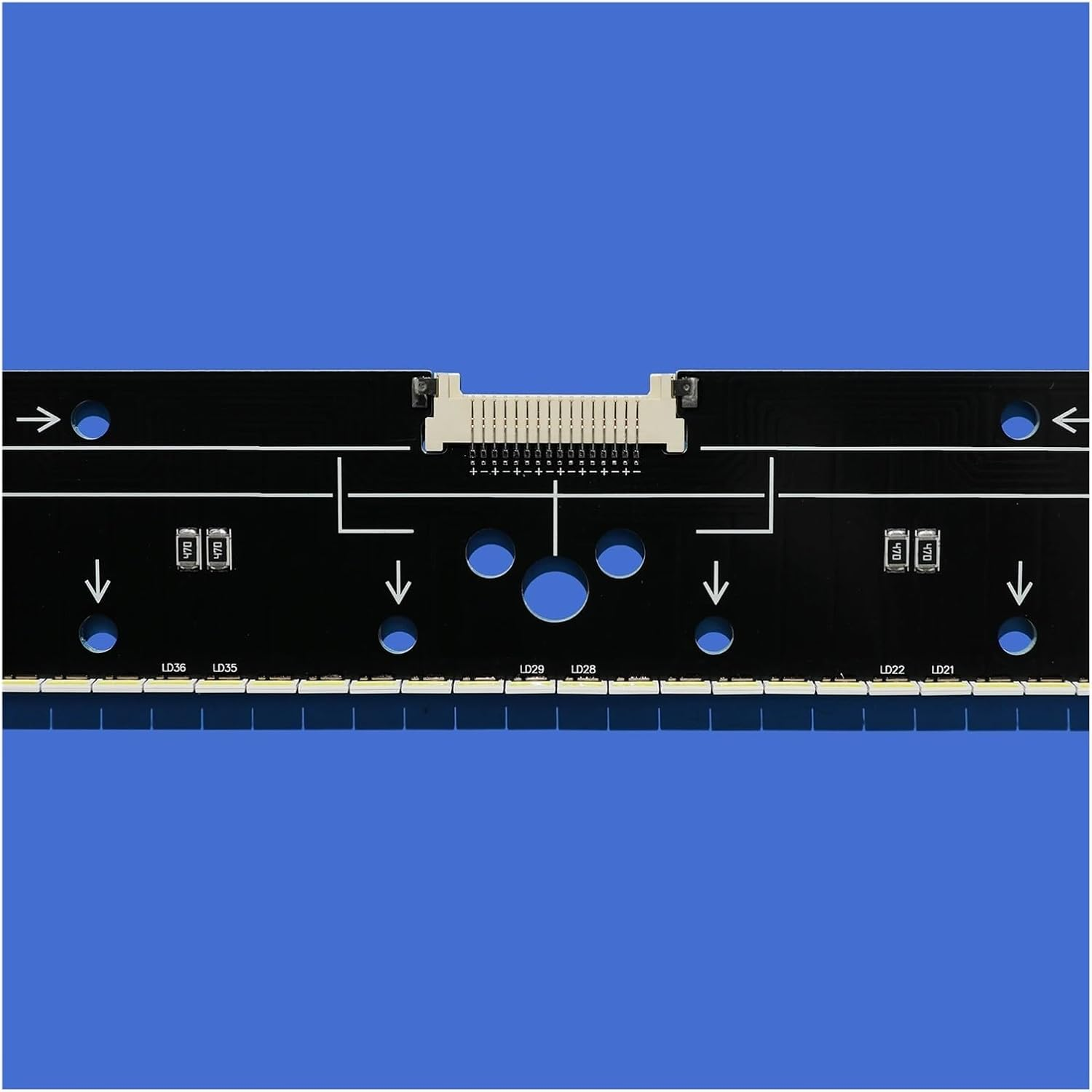 ALMVIS 3PCS LED Backlight Strip Fit for Sony 55" KD-55X9000C KD-55X9005C XBR-55X900C NLAW50350 KD 55X9000C KD 55X9005C XBR 55X900C LED TV Light image number 2