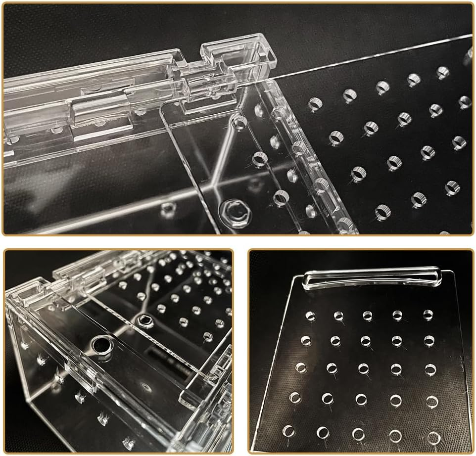 Transparent Reptile Pet Box10 X 8 X 7&middot;5 Cm