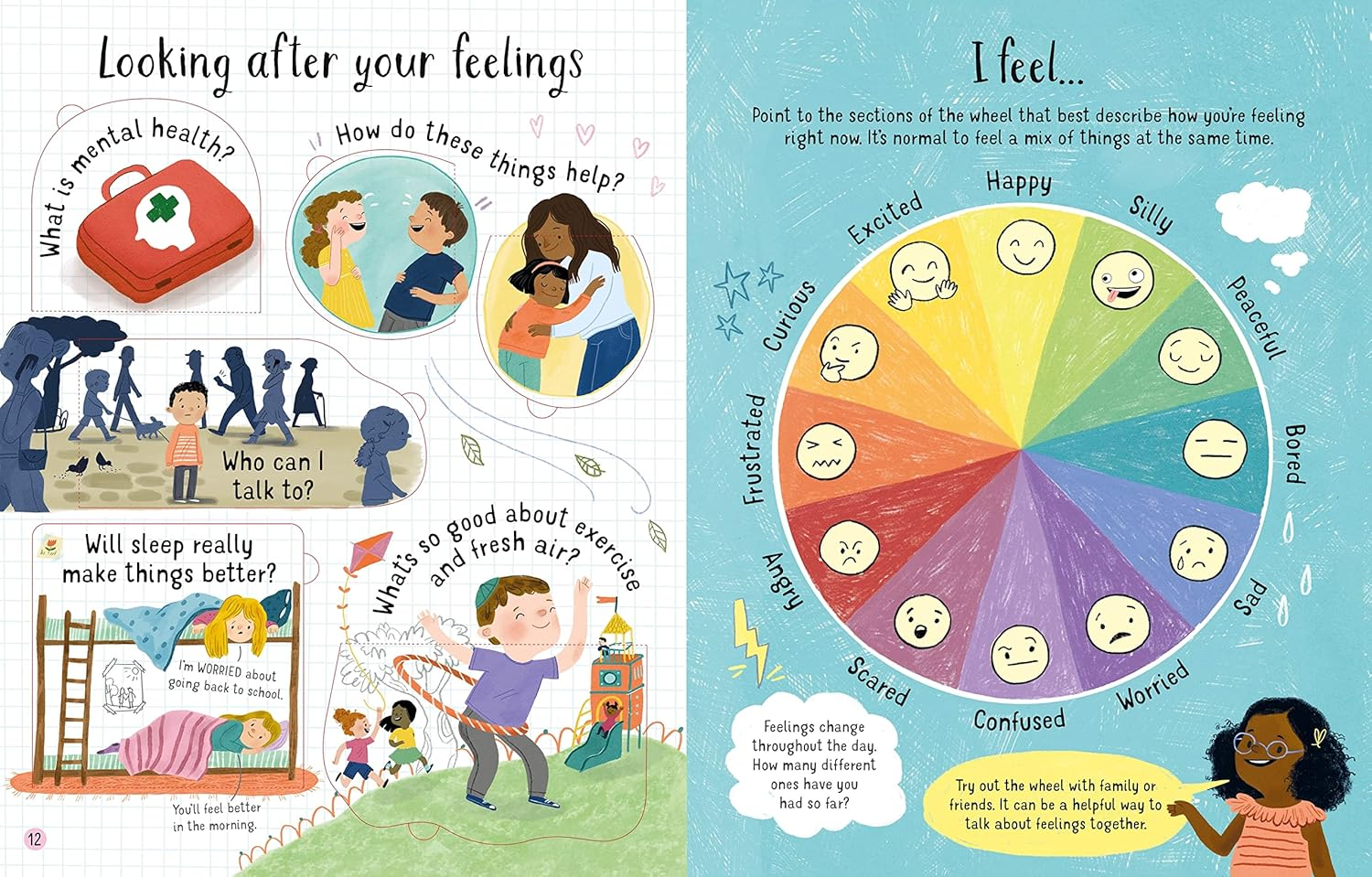 Lift-The-Flap Questions and Answers about Feelings image number 5