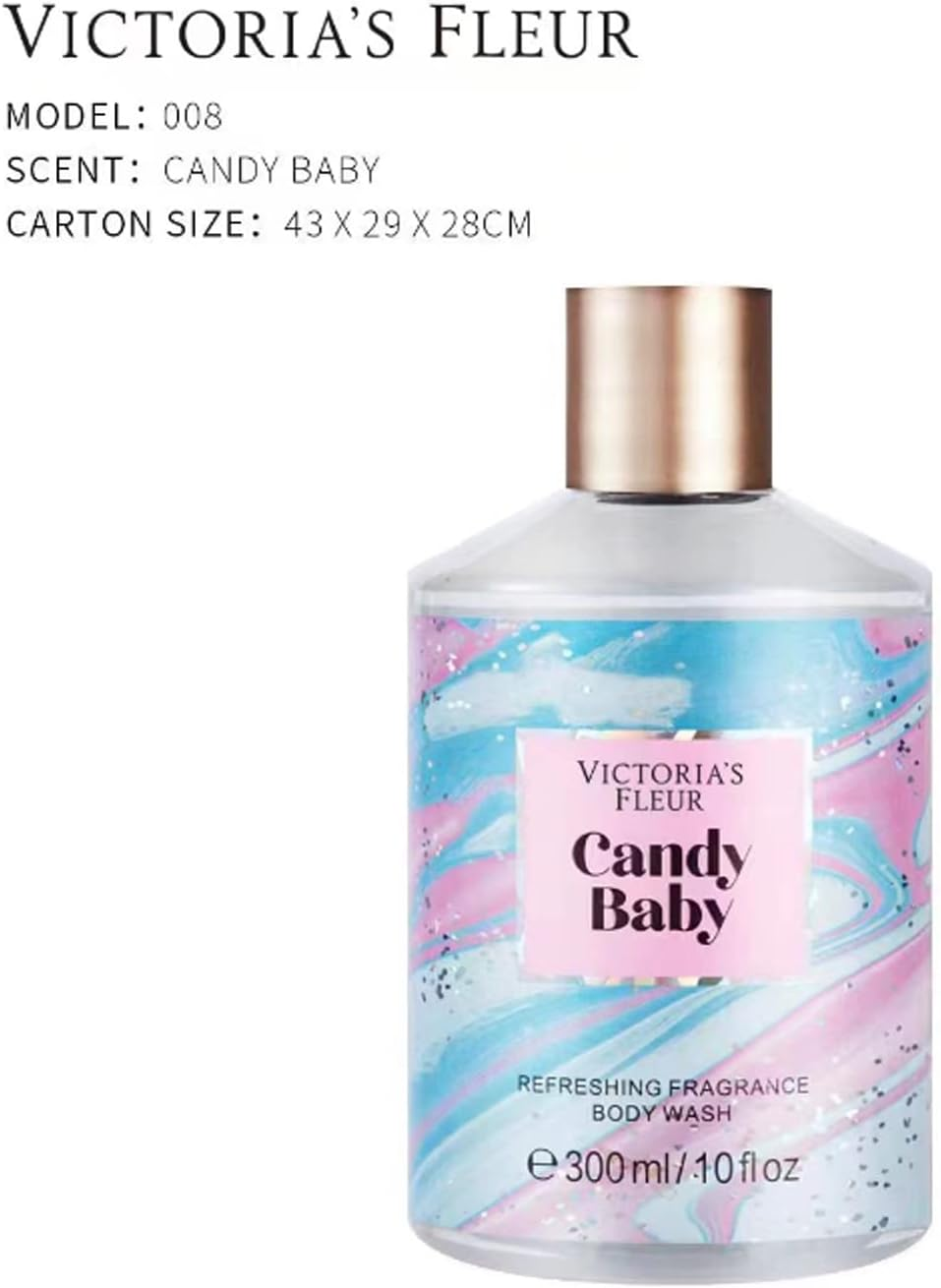 Fragrance Body Wash Soft Silky Moist Skin for Daily Use 300Ml (8) image number 5