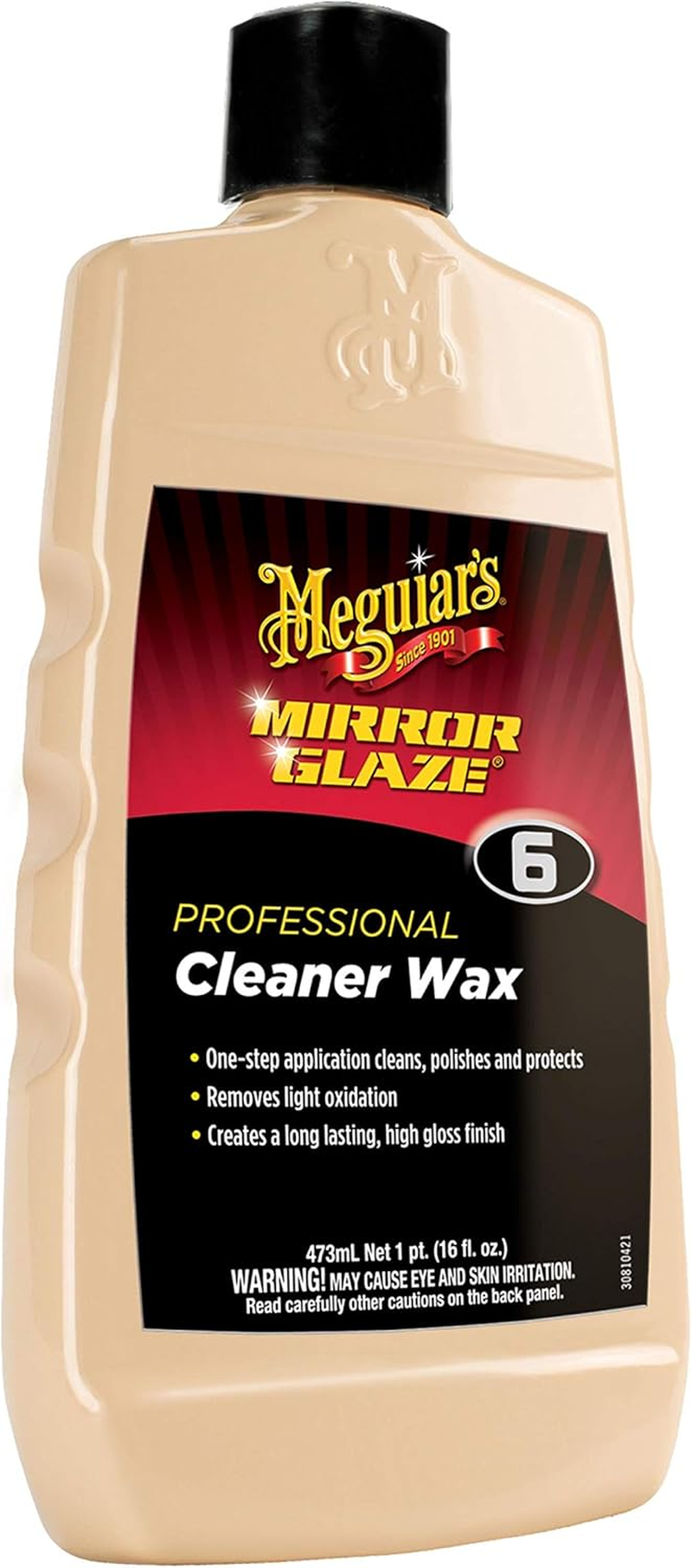 Meguiar'S M0616C Mirror Glaze Cleaner Wax, 16-Ounce, (Non-Carb Compliant) - 3.8 L (Pack Of 1), Quick Detailer image number 5