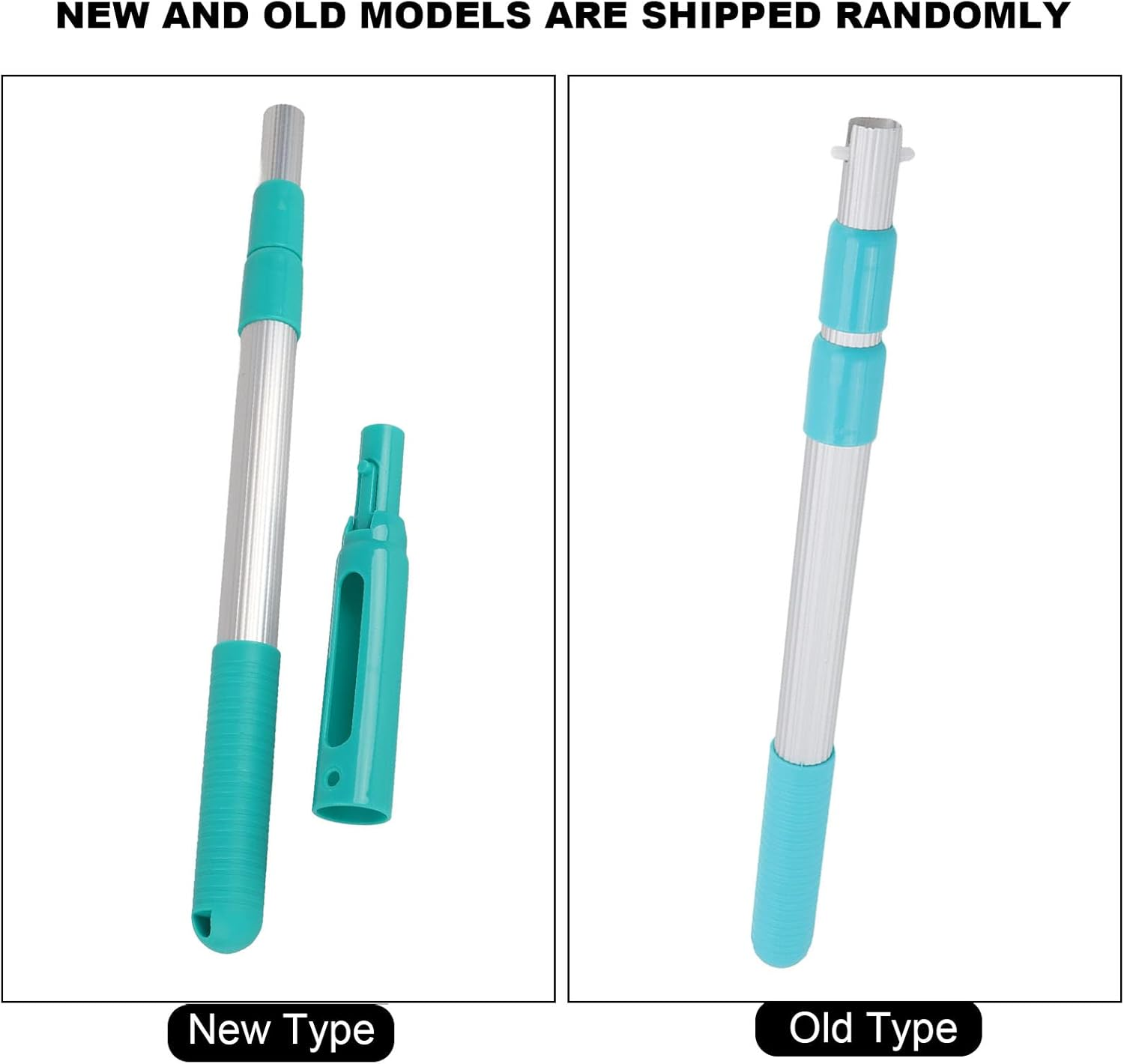 TOPINCN Swimming Pool Telescopic Pole Convenient Aluminum ABS Pool Net Handle for All Tools, High Toughness and Widely Applicable image number 5