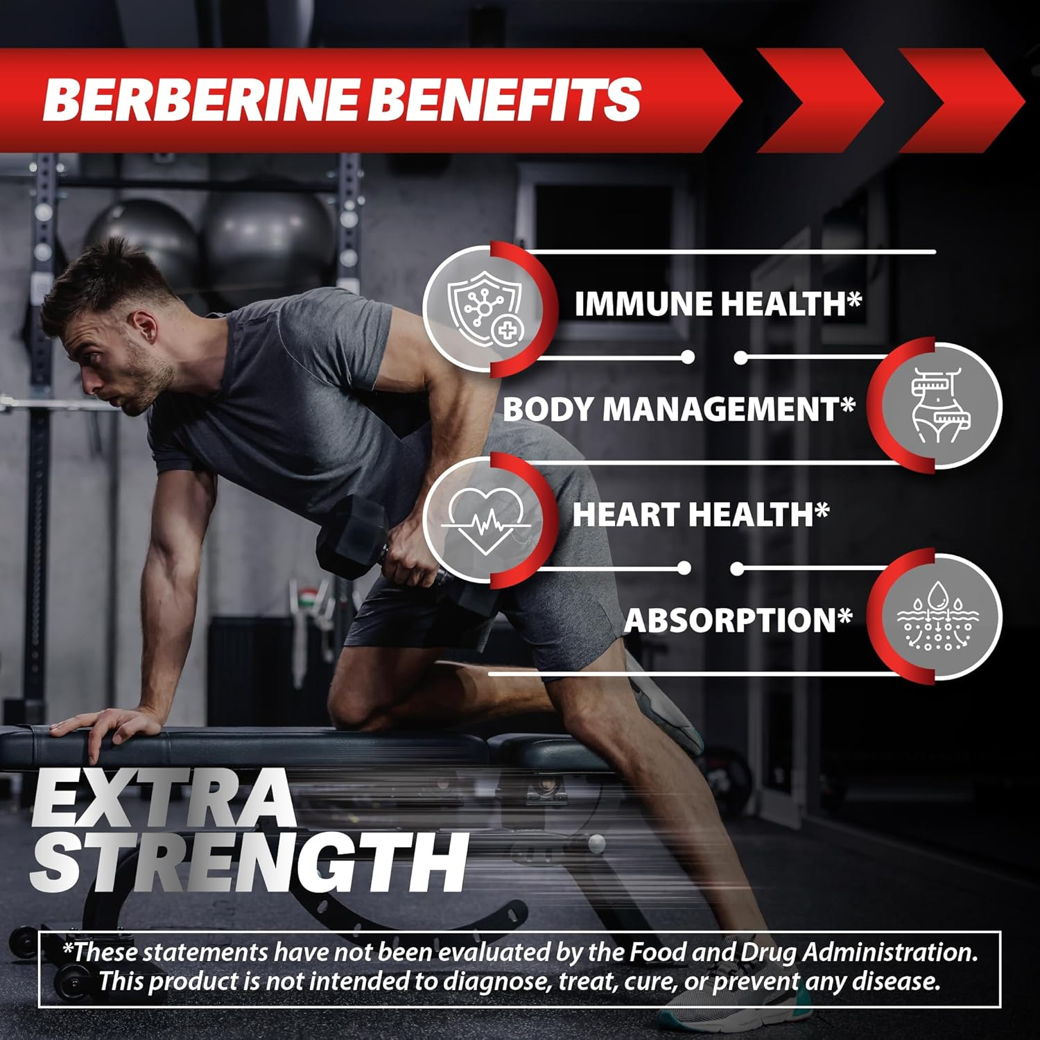 BEBEFEN Berberine Hcl Supplement - Non-Gmo and Gluten-Free Formula - 120 Capsules image number 6