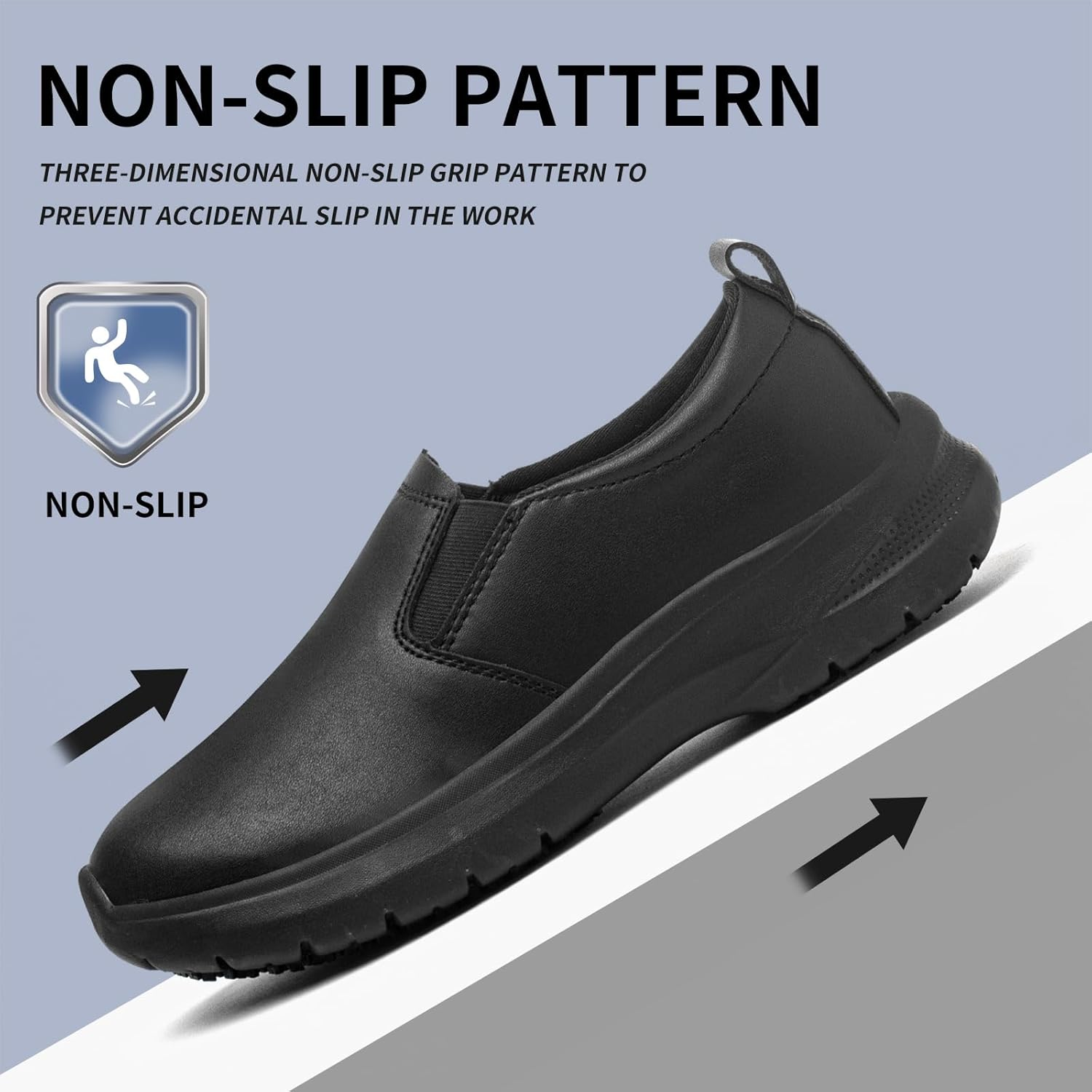Women'S Non-Slip Work Shoes Suitable for Catering Staff, Crew, Medical Staff, Waterproof, Lightweight and Comfortable