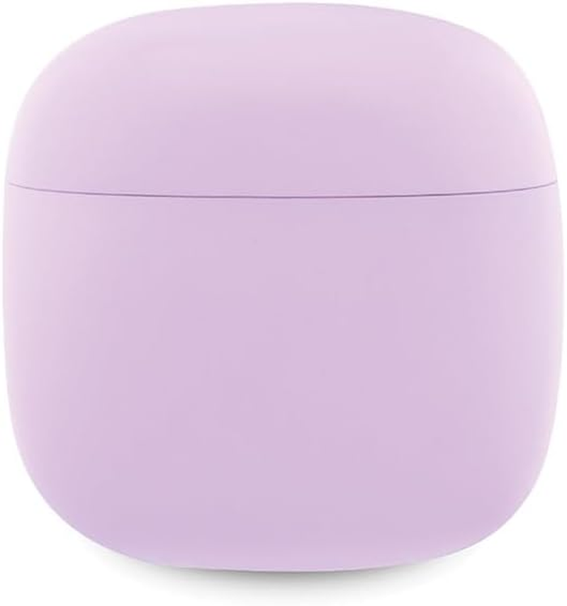 Guess GUTWST26PSU TWS Bluetooth Headphones with Docking Station Purple Classic EST Logo