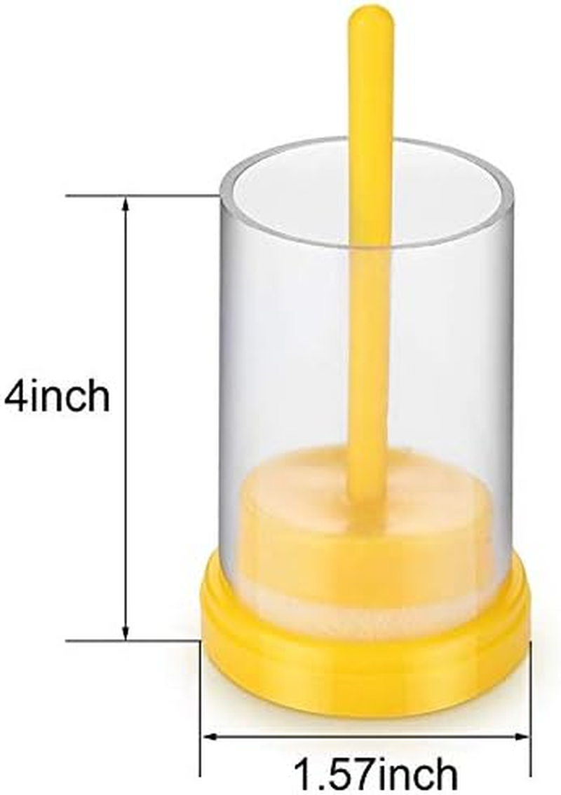 Queen Bee Marking Kit, 2 Queen Marking Cage Tube with 3 Bee Marker Pen for Beekeeper Tool image number 3