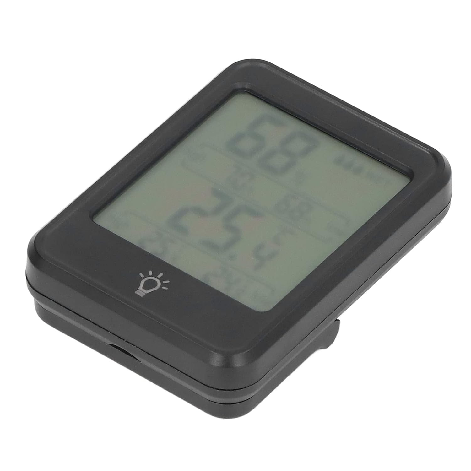 CHICIRIS Digital Hygrometer Thermometer, Indoor Temperature Humidity Monitor with Max Min Record and LCD Display, Black image number 6