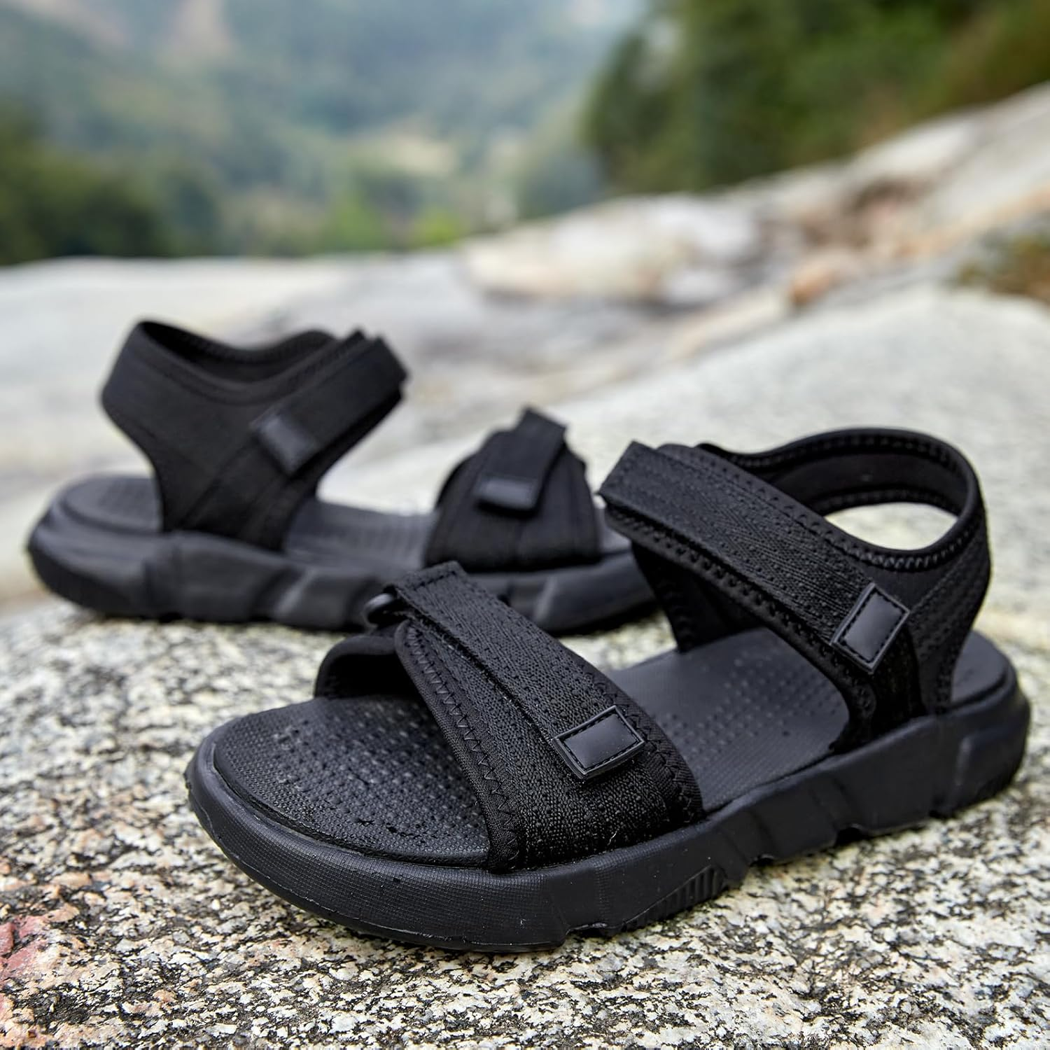 Outpro Women'S Walking Sandals, Comfortable Hiking Sports Sandals with Arch Support image number 2